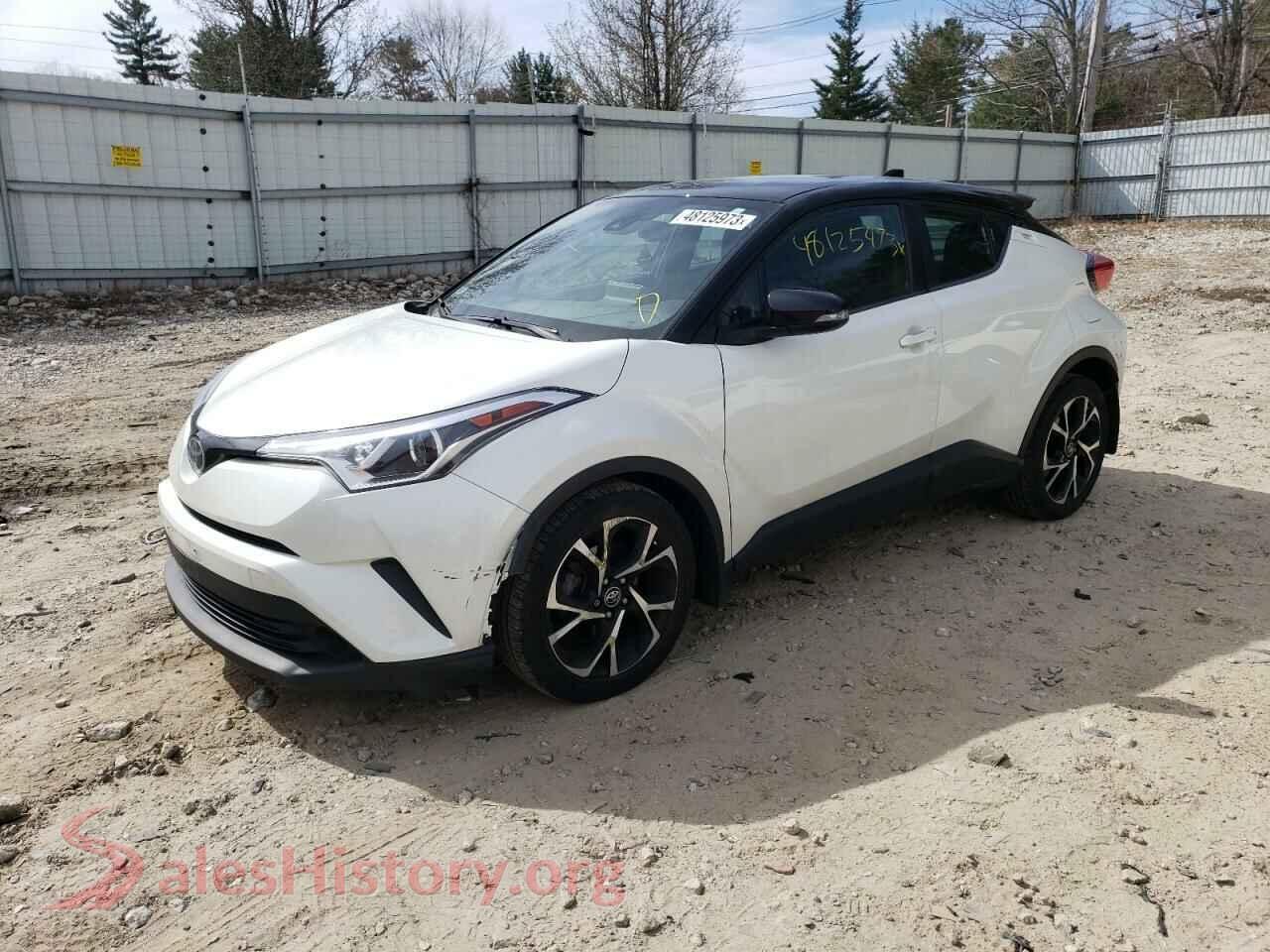 2019 TOYOTA C-HR — VIN NMTKHMBX4KR100877