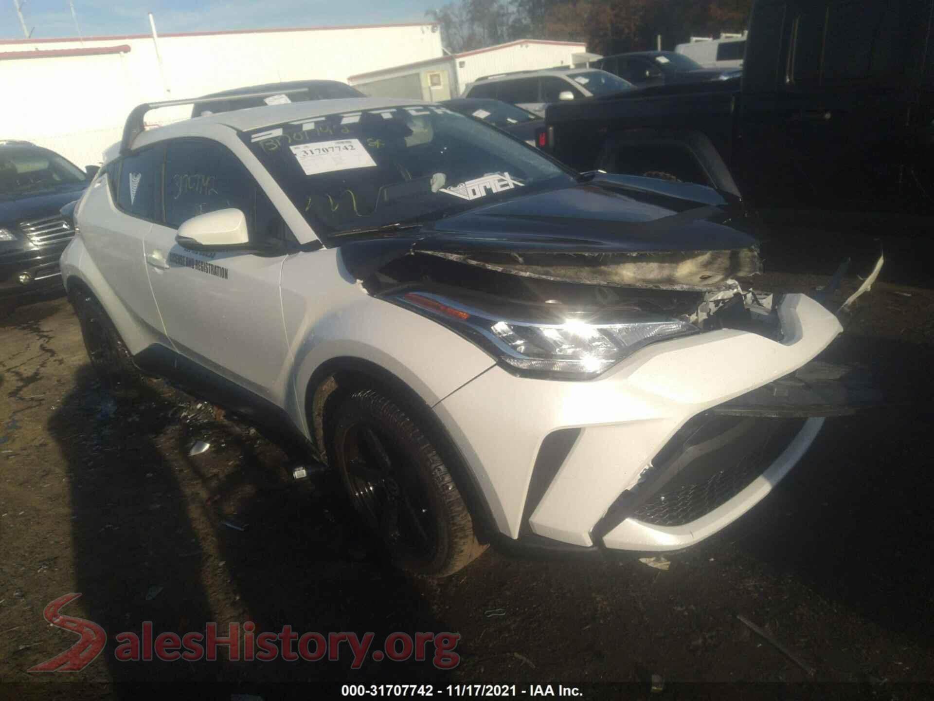 2020 TOYOTA C-HR — VIN NMTKHMBX4LR107376