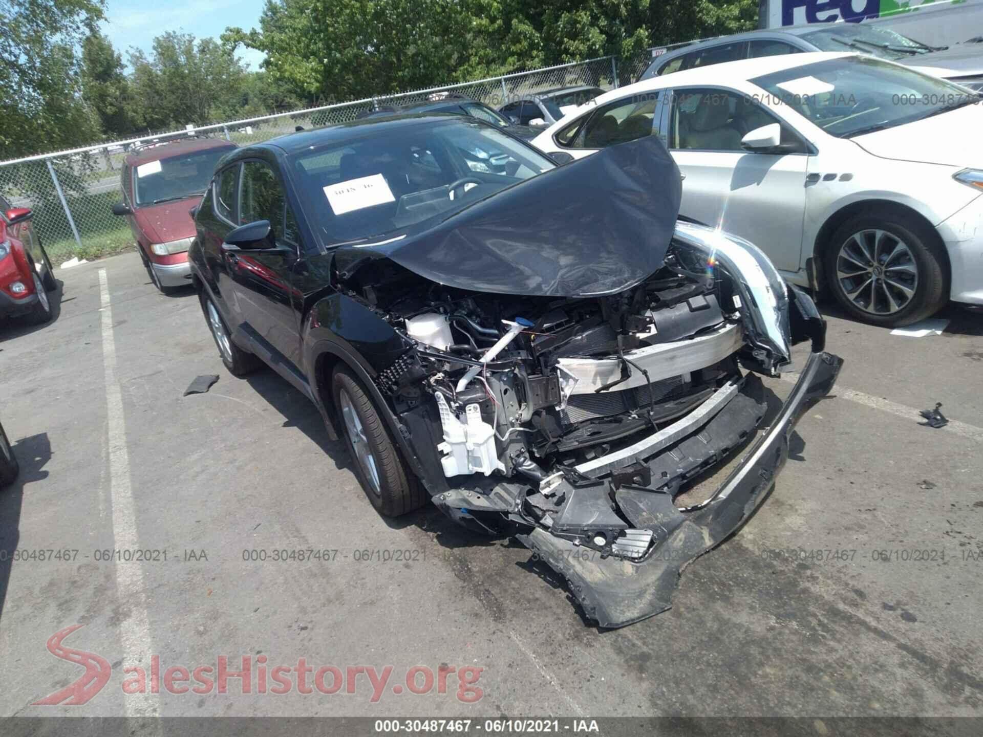 2020 TOYOTA C-HR — VIN NMTKHMBX4LR112366