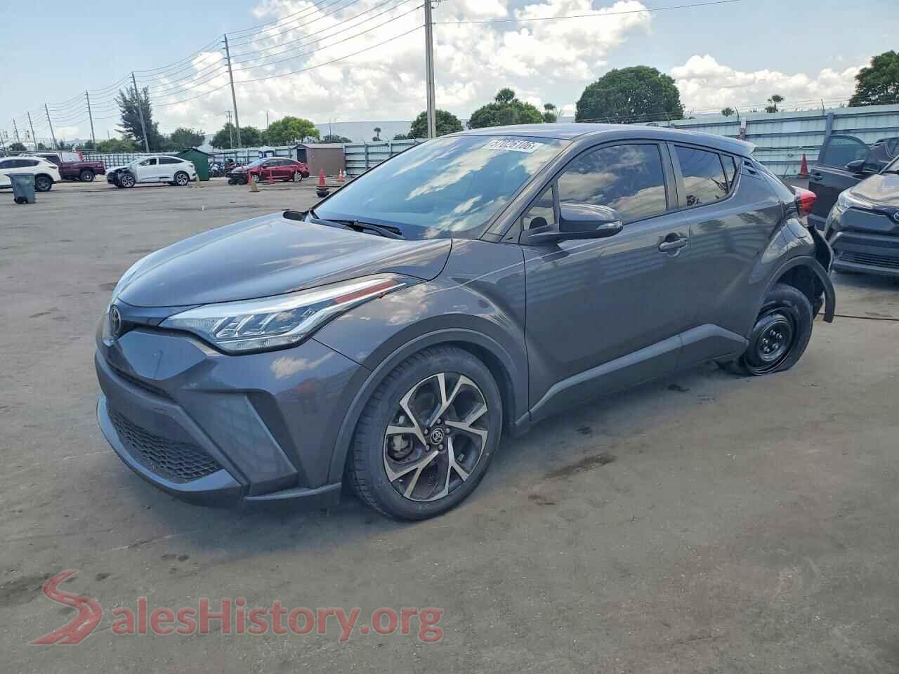 2021 TOYOTA C-HR — VIN NMTKHMBX5MR137505