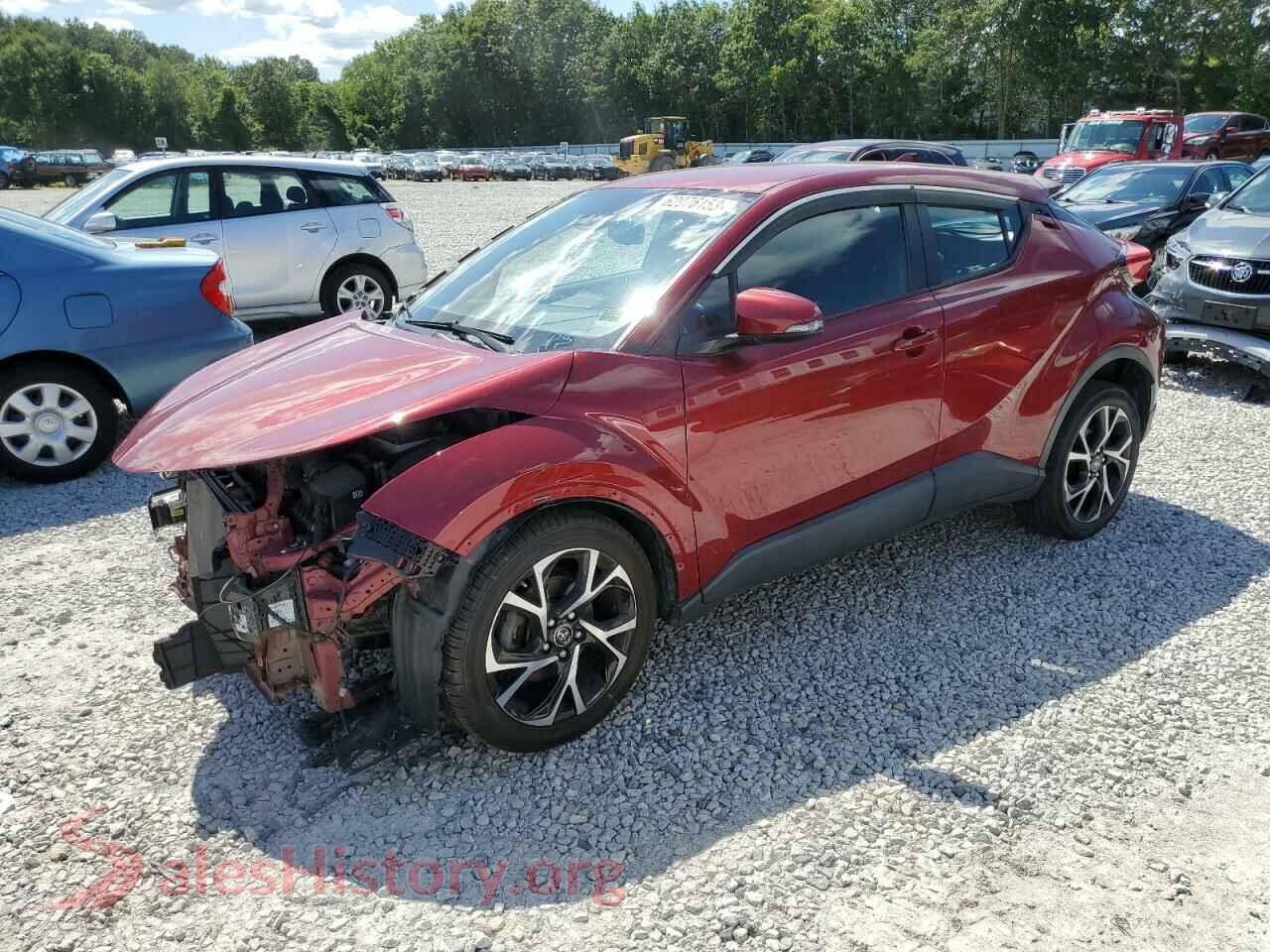 2018 TOYOTA C-HR — VIN NMTKHMBX6JR005879