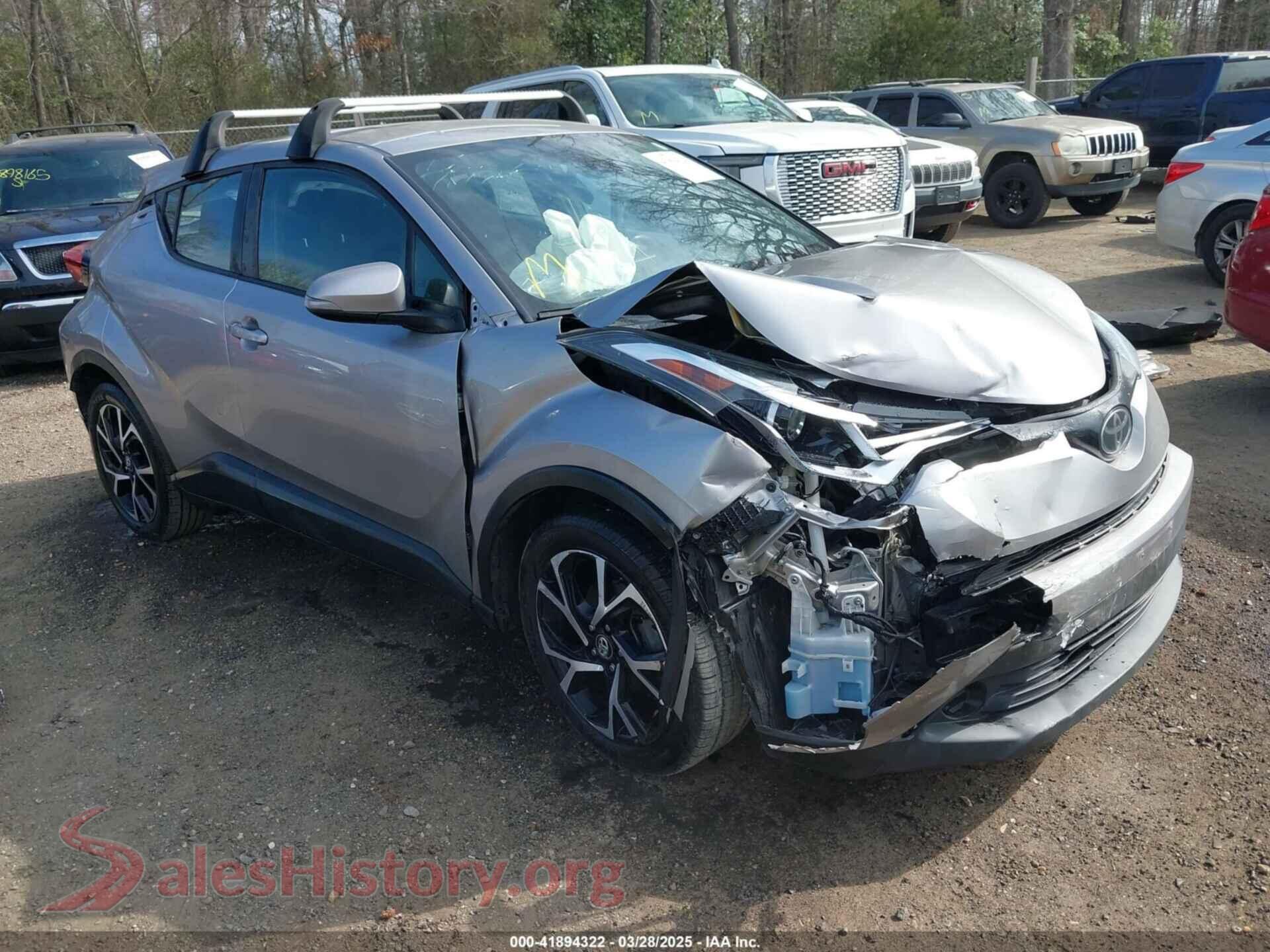 2018 TOYOTA C-HR — VIN NMTKHMBX6JR057321