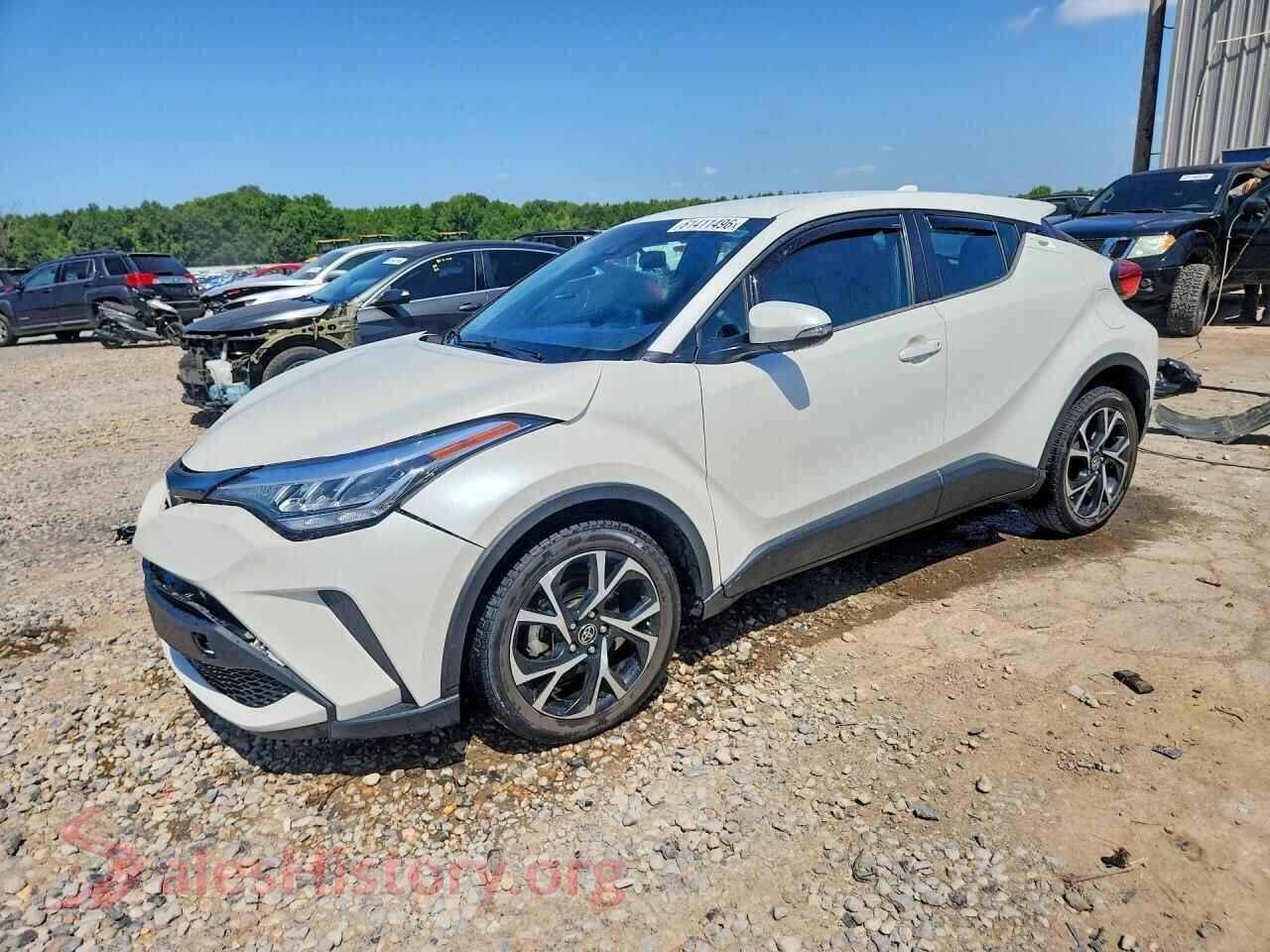 2020 TOYOTA C-HR — VIN NMTKHMBX6LR116421