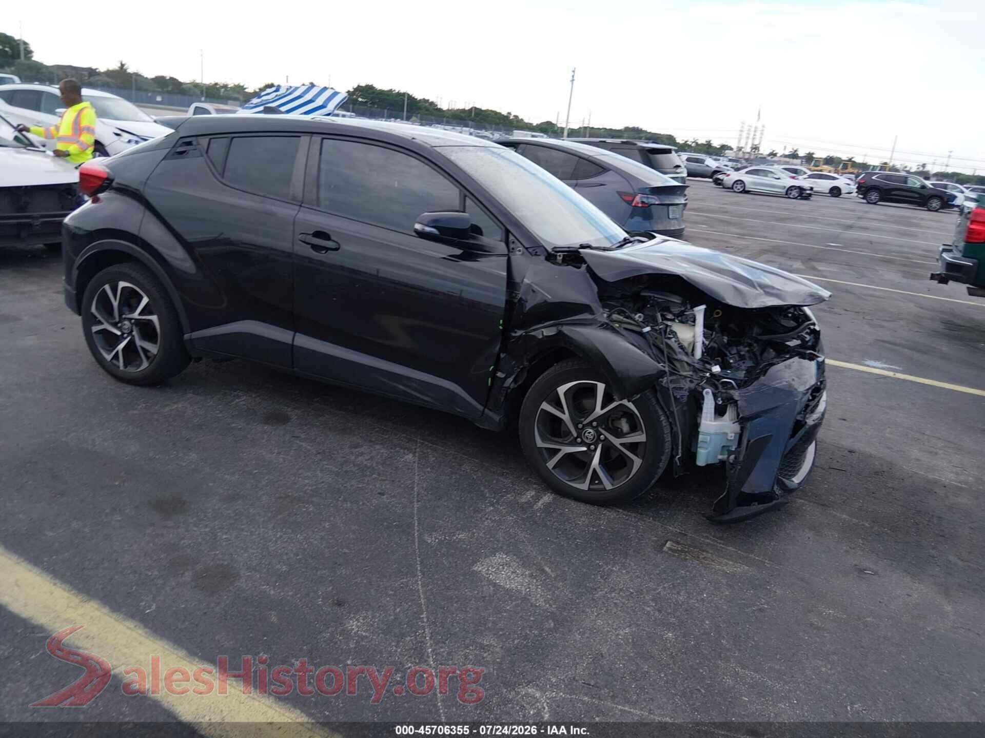 2021 TOYOTA C-HR — VIN NMTKHMBX6MR121653