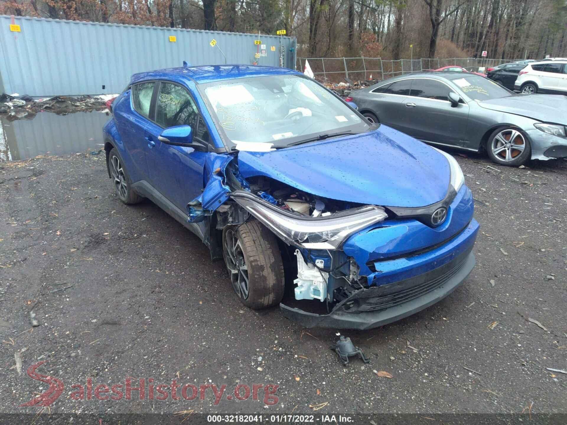 2018 TOYOTA C-HR — VIN NMTKHMBX7JR032282