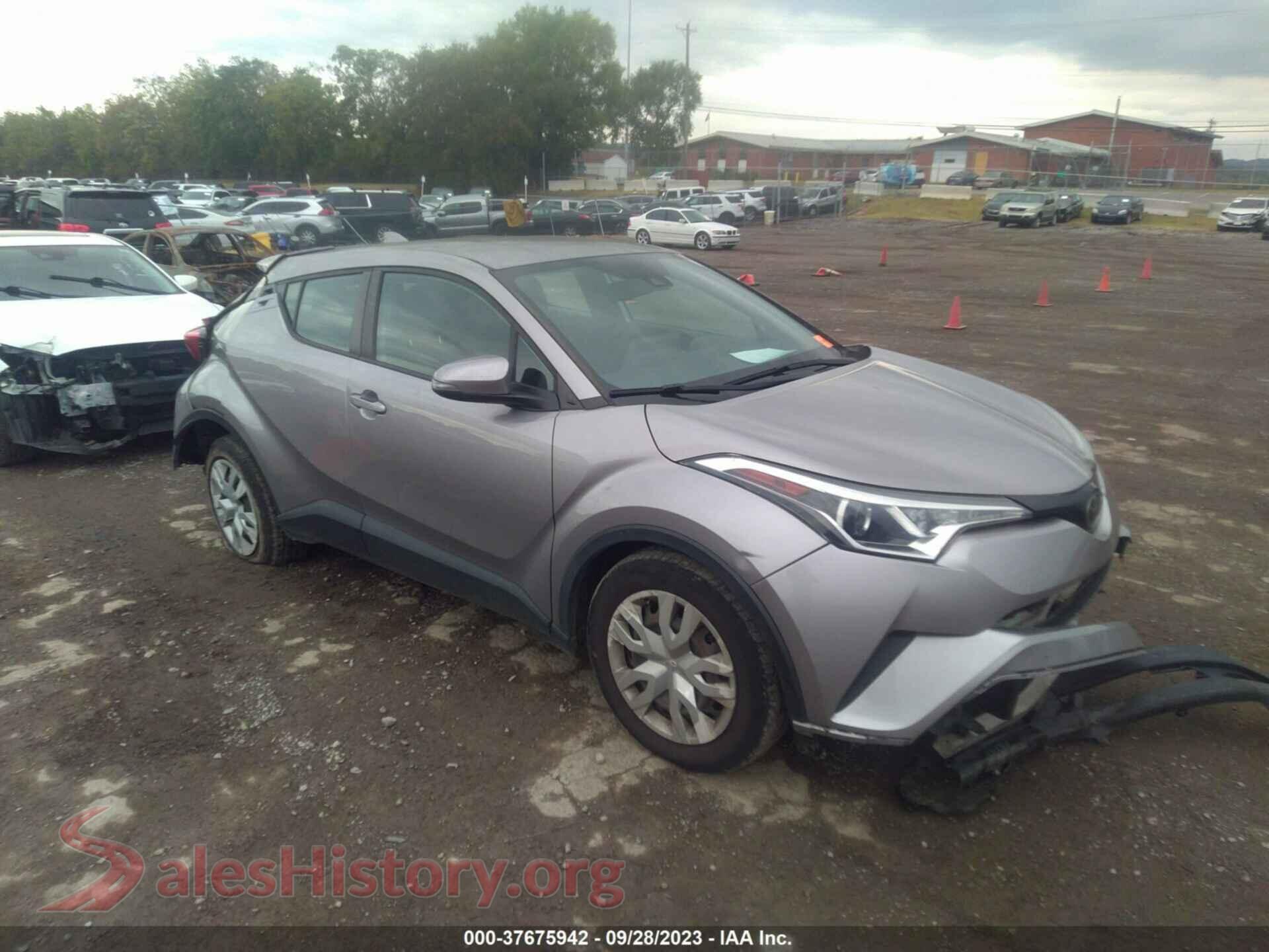 2019 TOYOTA C-HR — VIN NMTKHMBX7KR098316