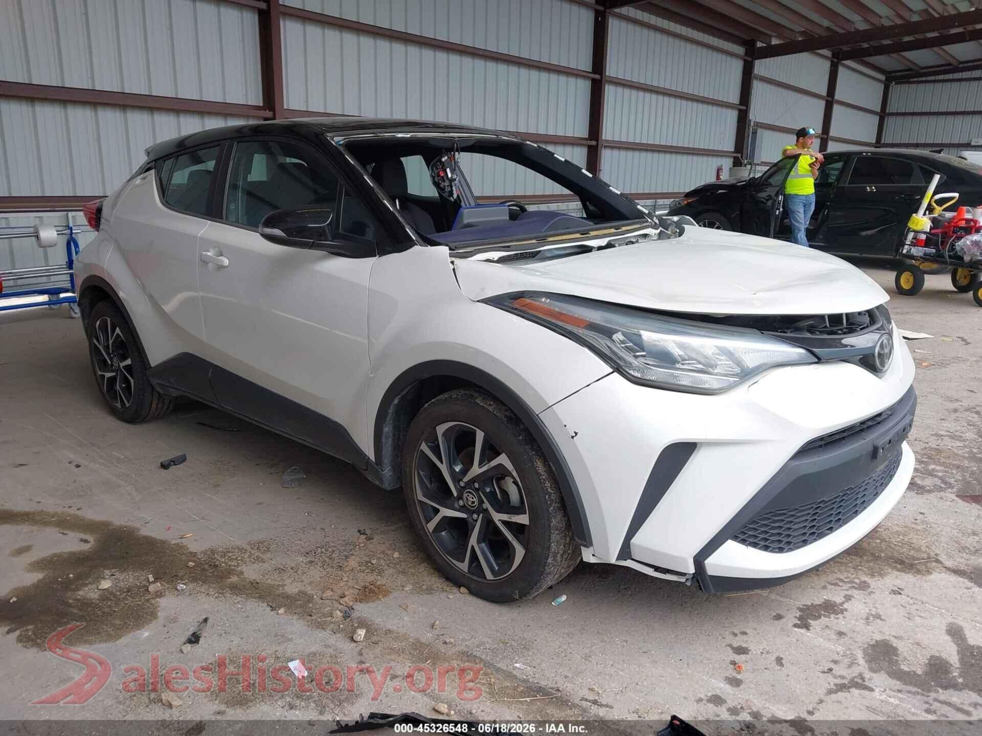 2020 TOYOTA C-HR — VIN NMTKHMBX7LR117609