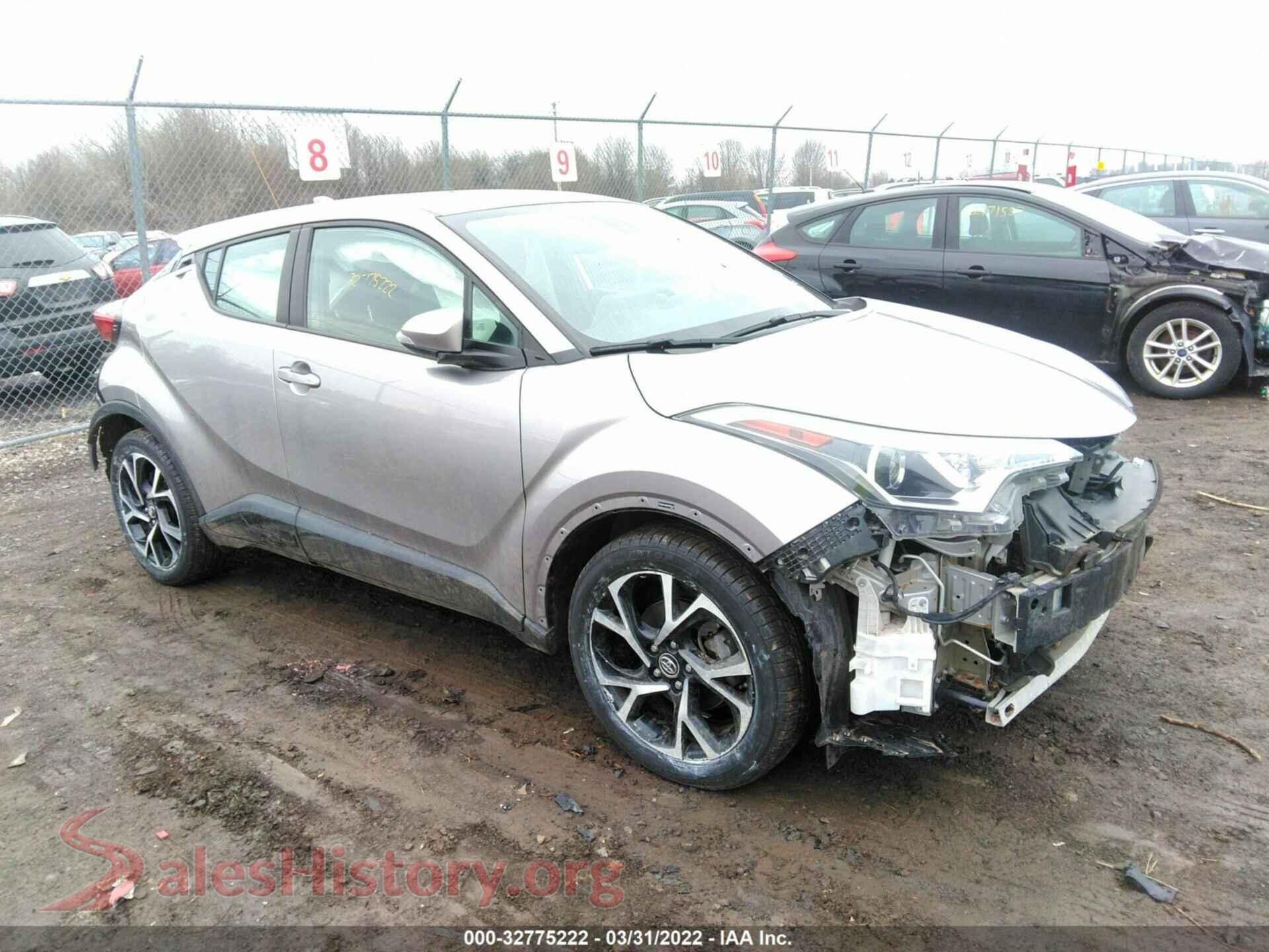 2019 TOYOTA C-HR — VIN NMTKHMBX8KR074431
