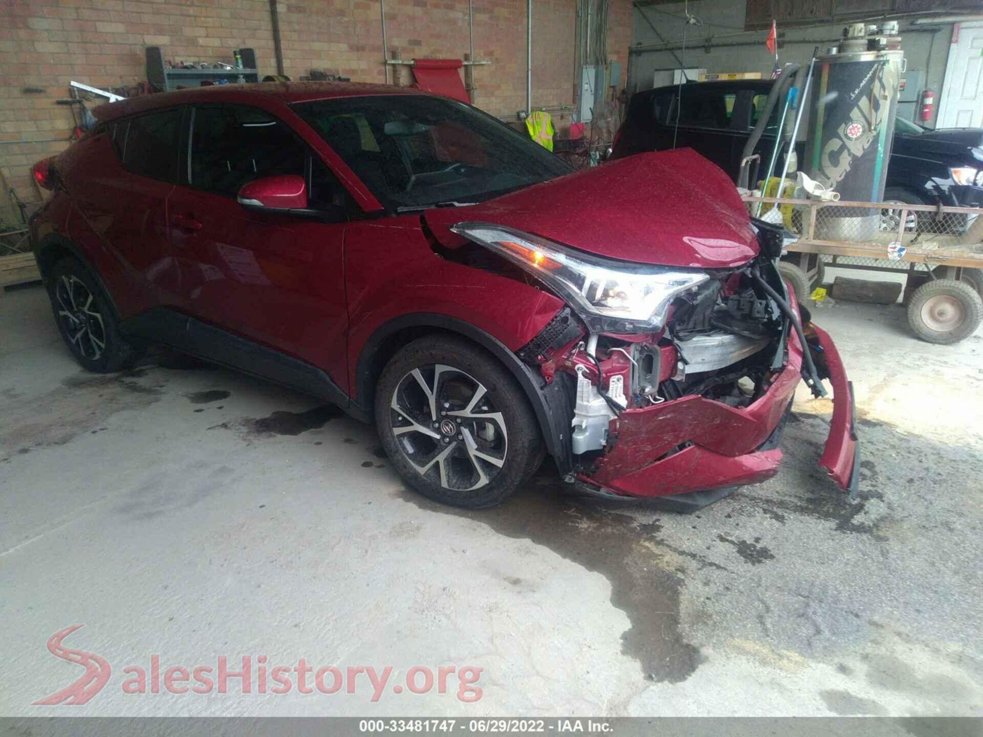 2018 TOYOTA C-HR — VIN NMTKHMBXXJR021096