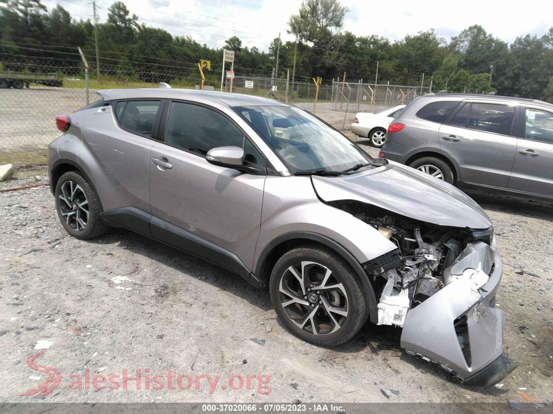 2019 TOYOTA C-HR — VIN NMTKHMBXXKR075077