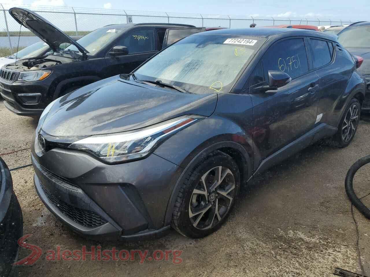 2020 TOYOTA C-HR — VIN NMTKHMBXXLR106121