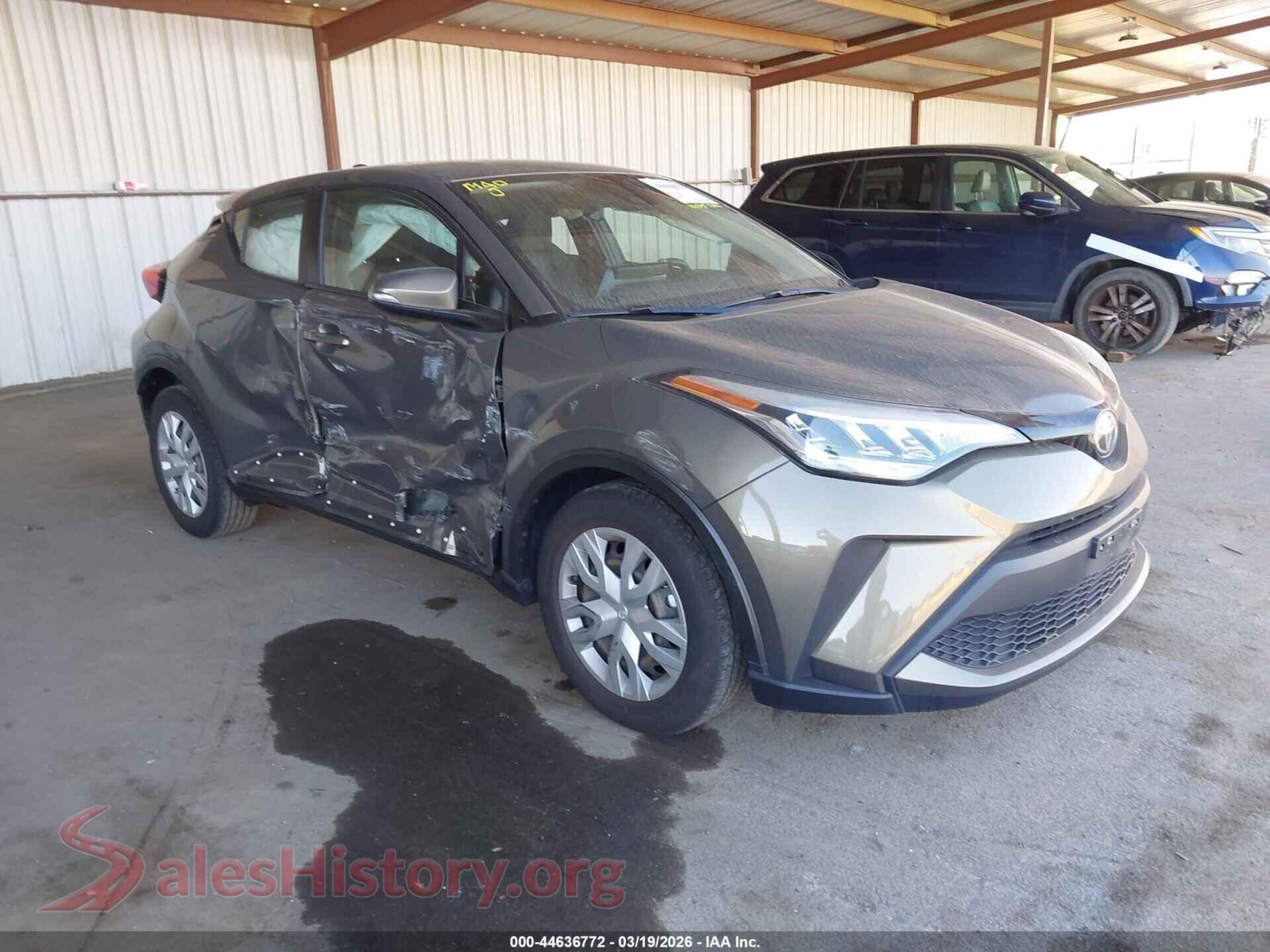 2021 TOYOTA C-HR — VIN NMTKHMBXXMR132803