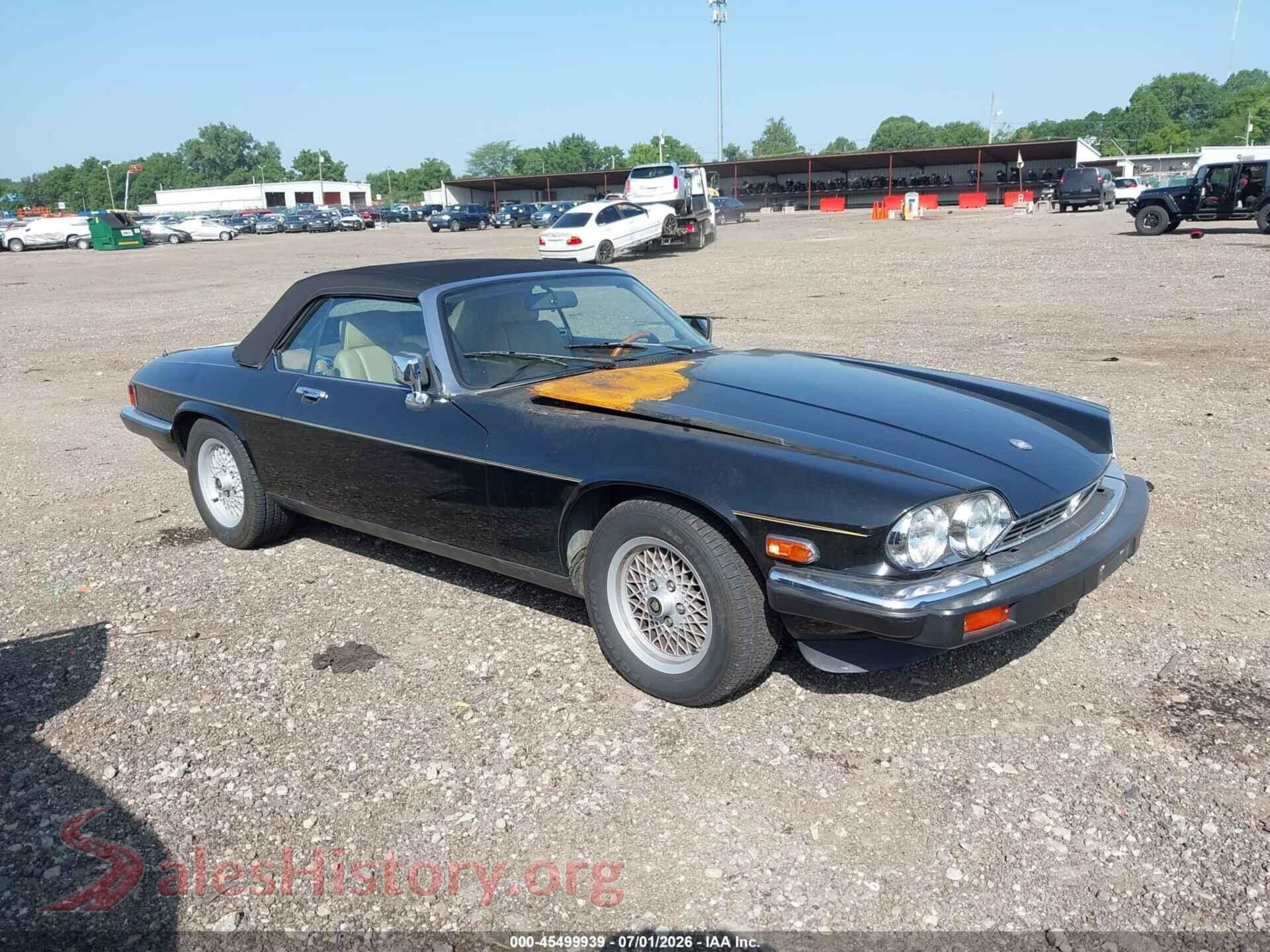 1989 JAGUAR XJS — VIN SAJNV4844KC163601