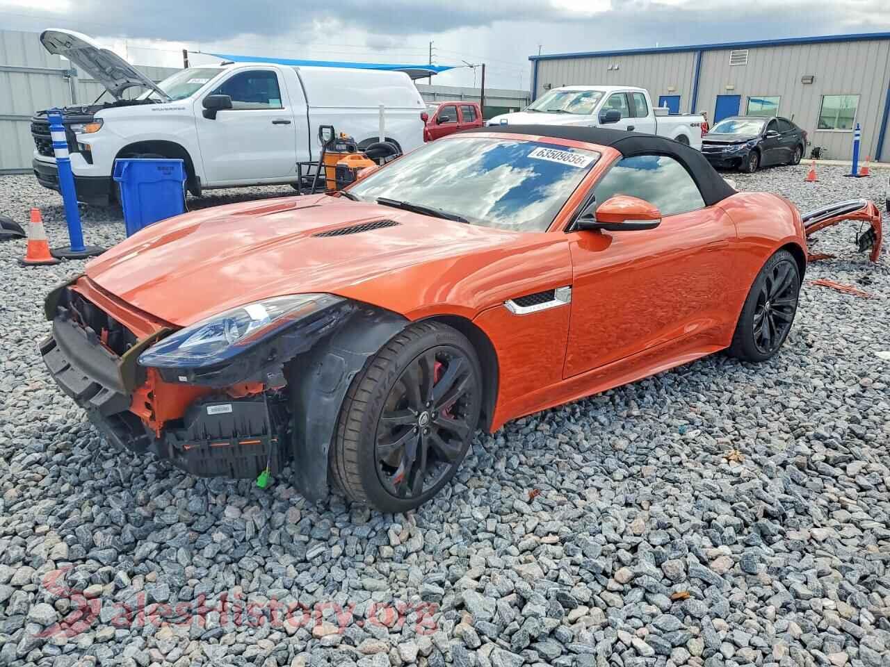 2014 JAGUAR F-TYPE — VIN SAJWA6FC3E8K05155