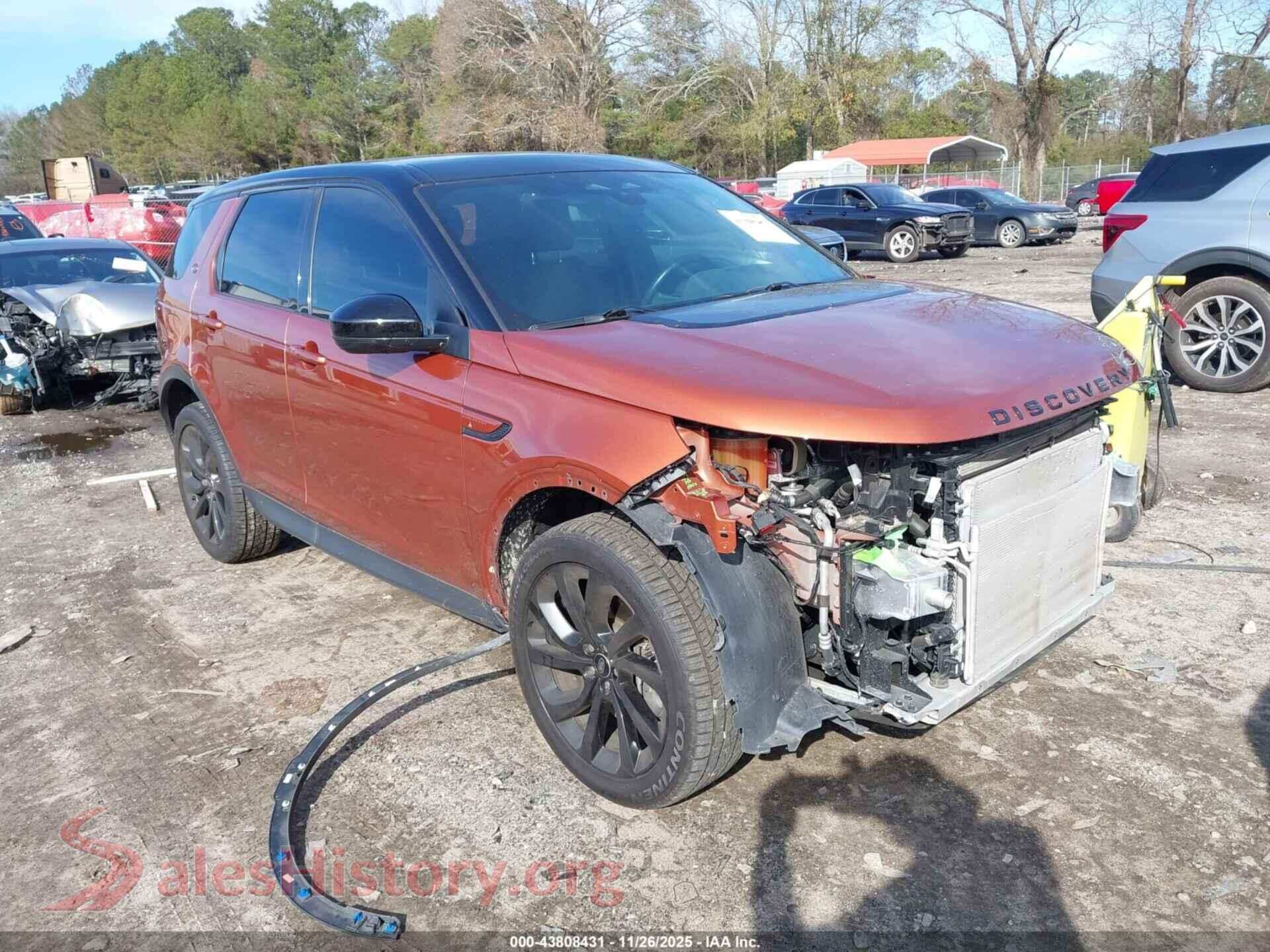 2021 LAND ROVER DISCOVERY SPORT — VIN SALCP2FX4MH904300