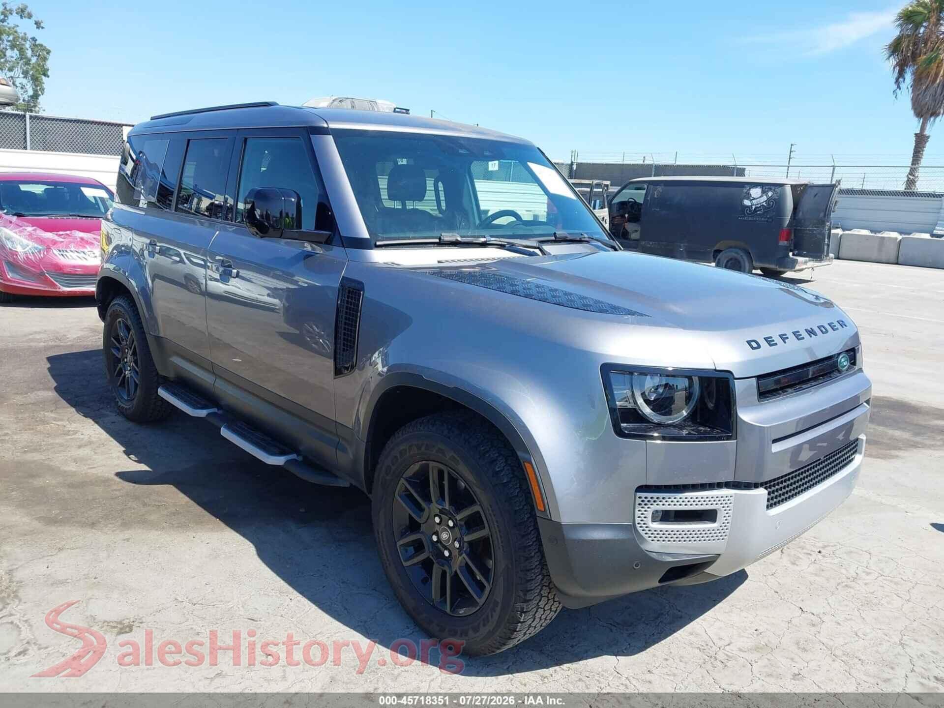 2022 LAND ROVER DEFENDER — VIN SALEJ7RX1N2079355