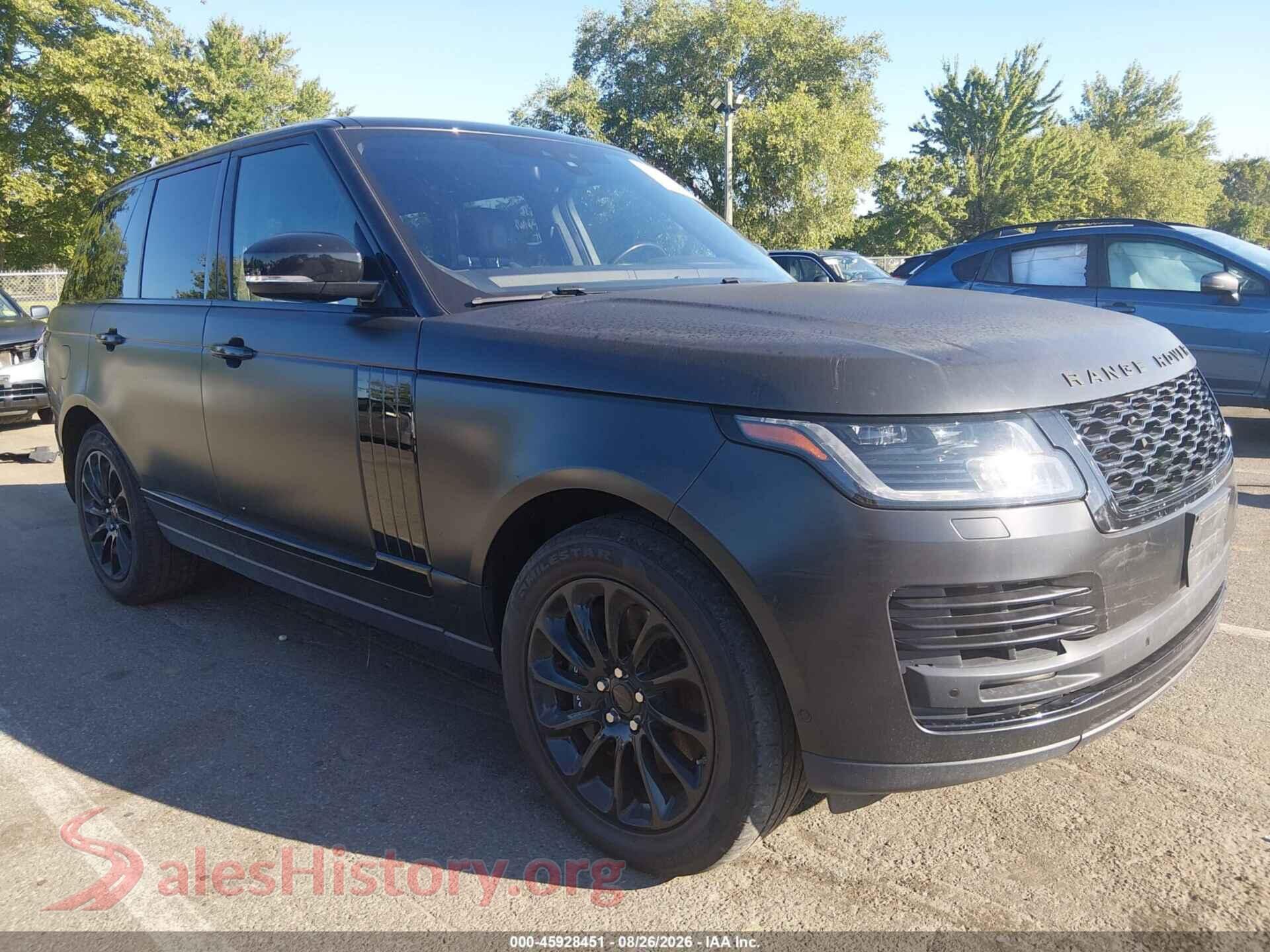 2020 LAND ROVER RANGE ROVER — VIN SALGS2RU8LA574248