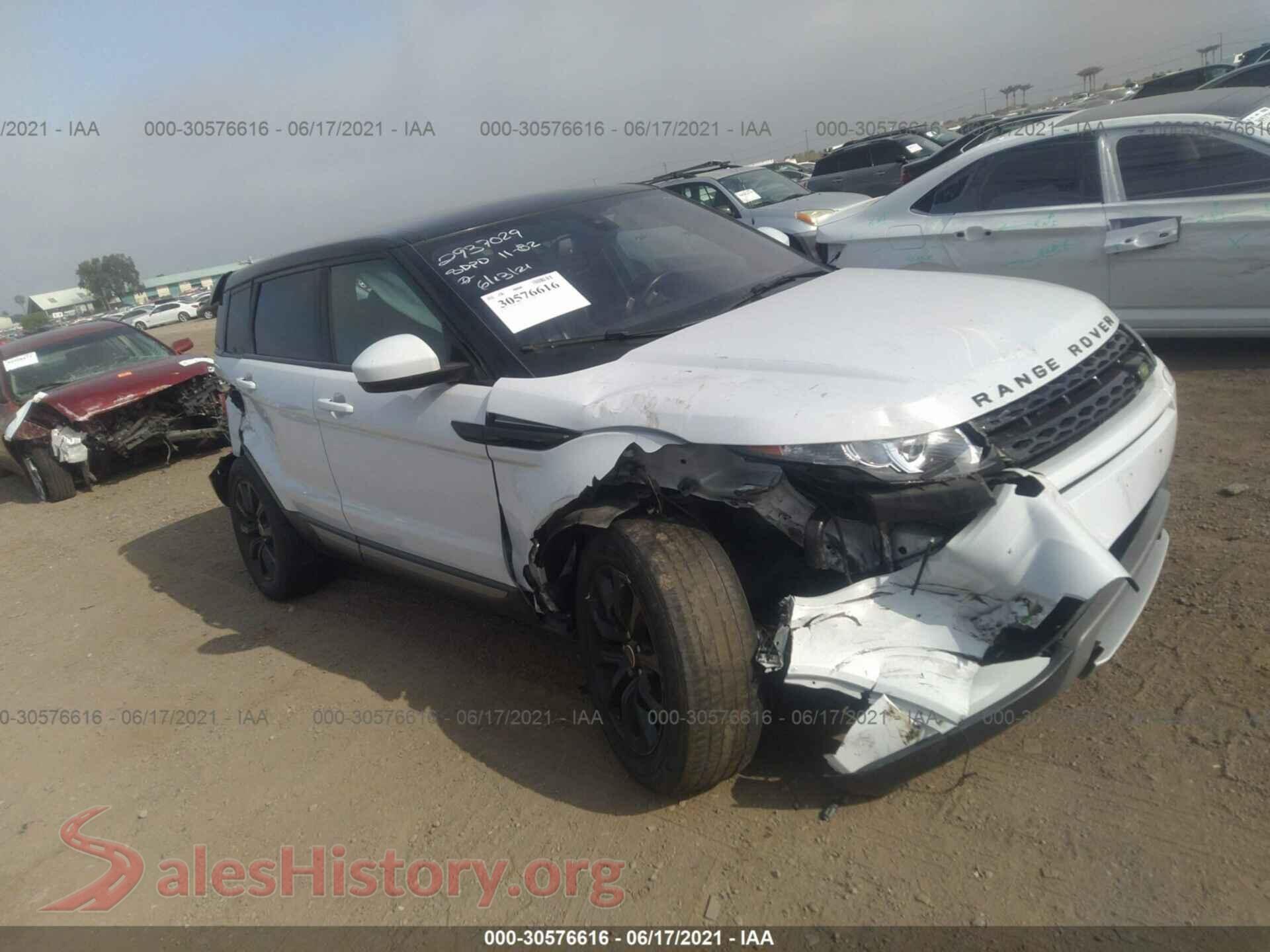 2015 LAND ROVER RANGE ROVER EVOQUE — VIN SALVP2BG3FH062065