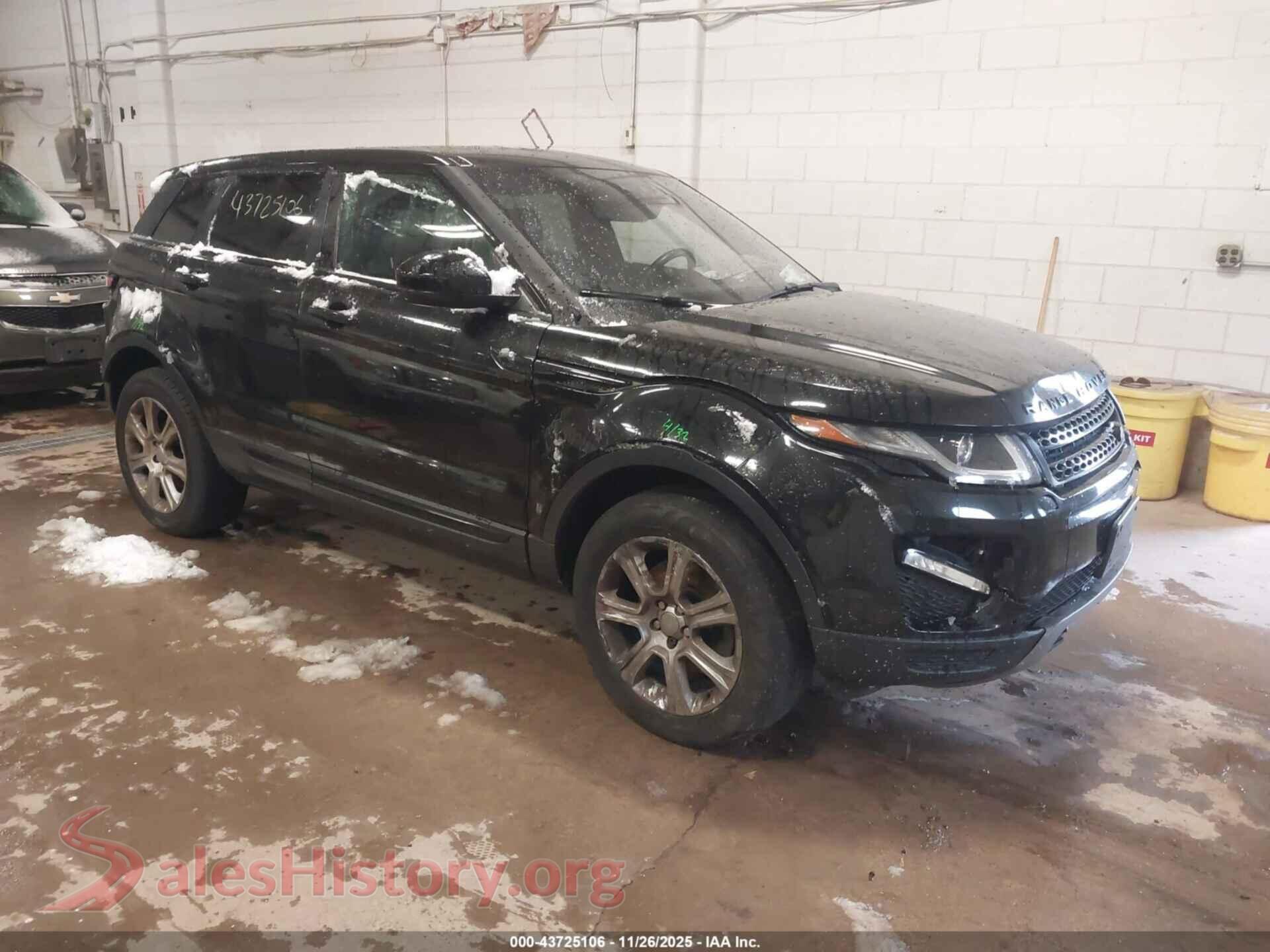 2016 LAND ROVER RANGE ROVER EVOQUE — VIN SALVP2BG3GH166444