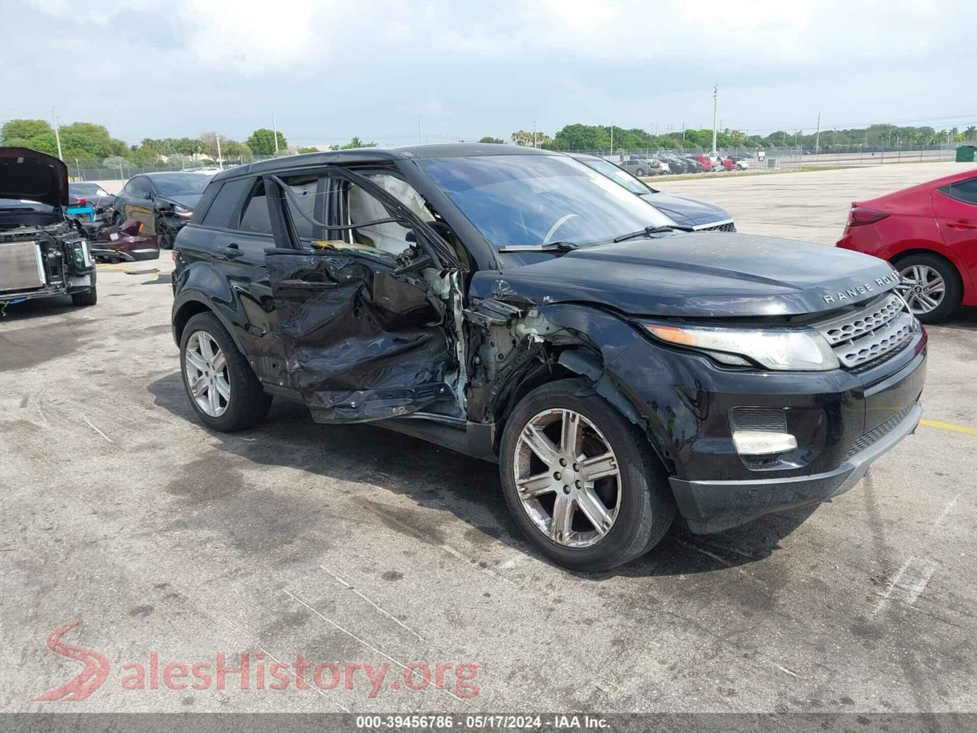 2015 LAND ROVER RANGE ROVER EVOQUE — VIN SALVP2BG9FH033010