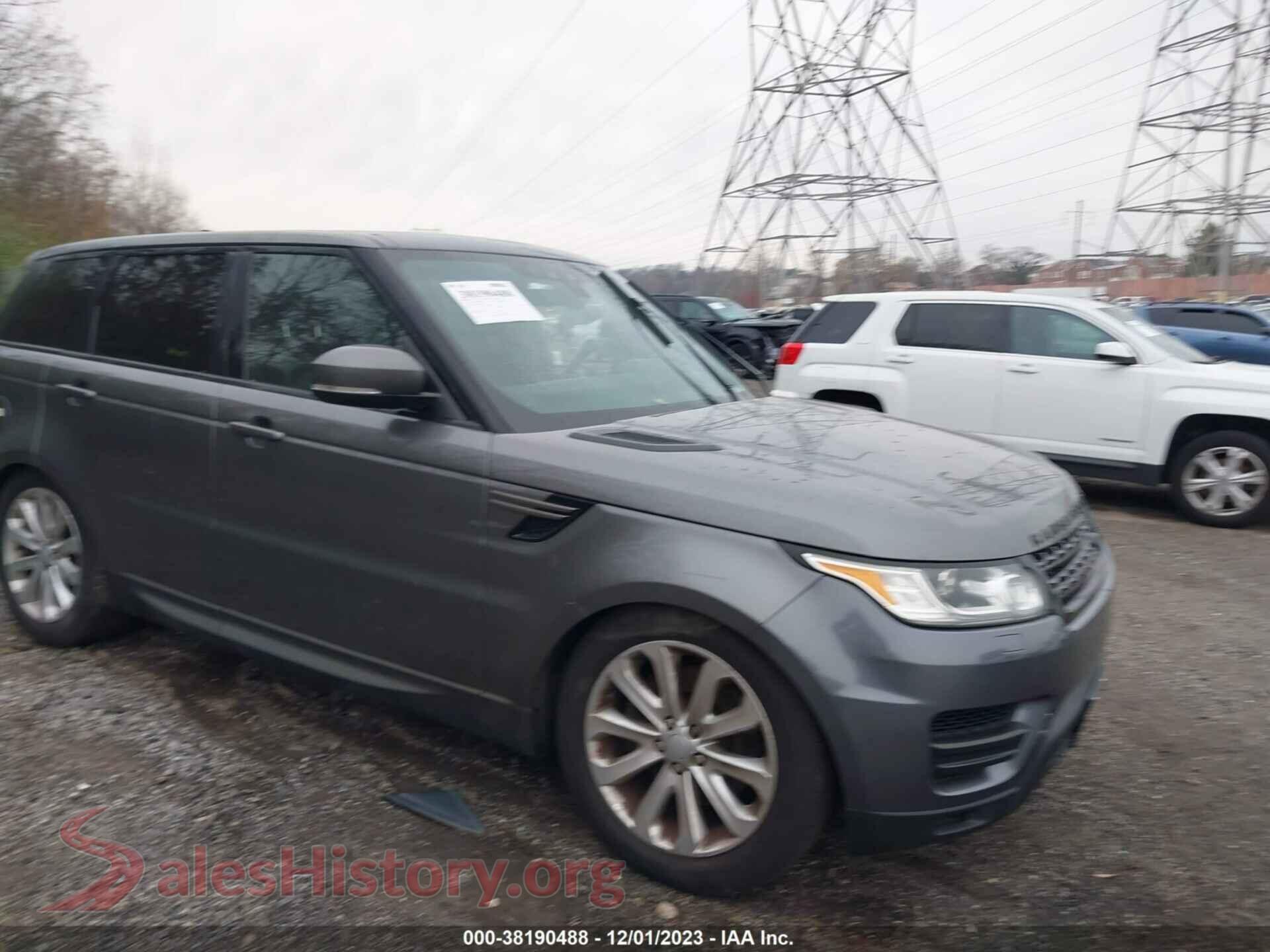 2017 LAND ROVER RANGE ROVER SPORT — VIN SALWG2FKXHA668736