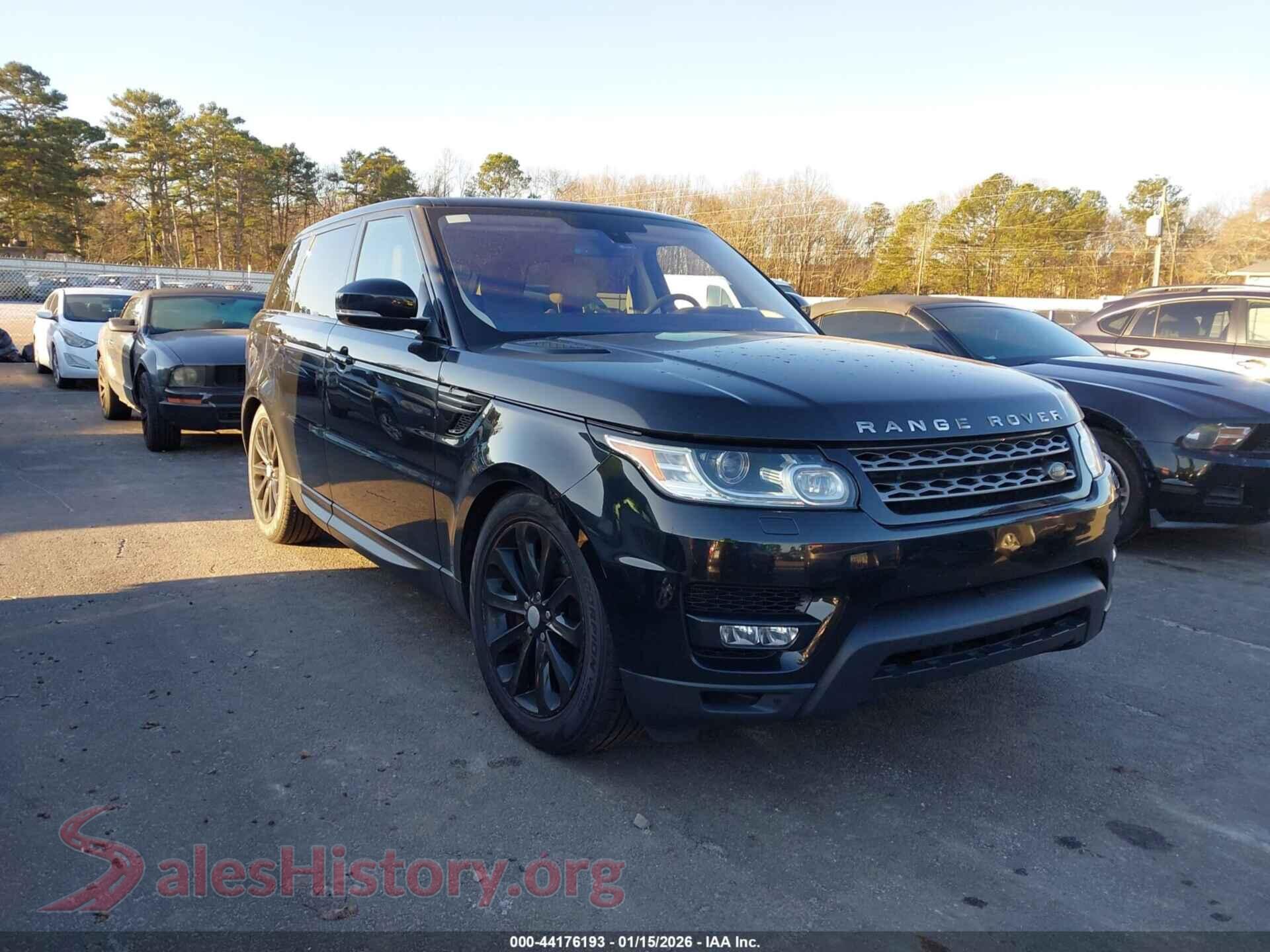 2016 LAND ROVER RANGE ROVER SPORT — VIN SALWG2PF3GA663586