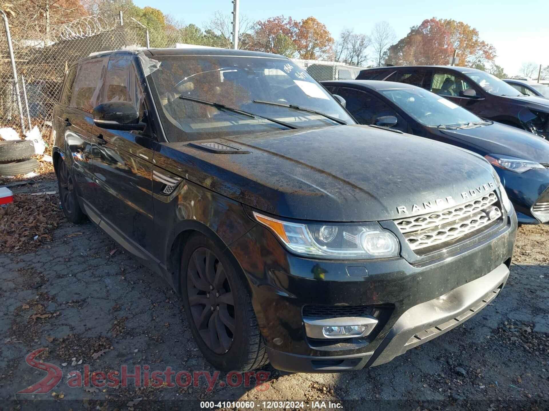 2017 LAND ROVER RANGE ROVER SPORT — VIN SALWR2FK2HA690868