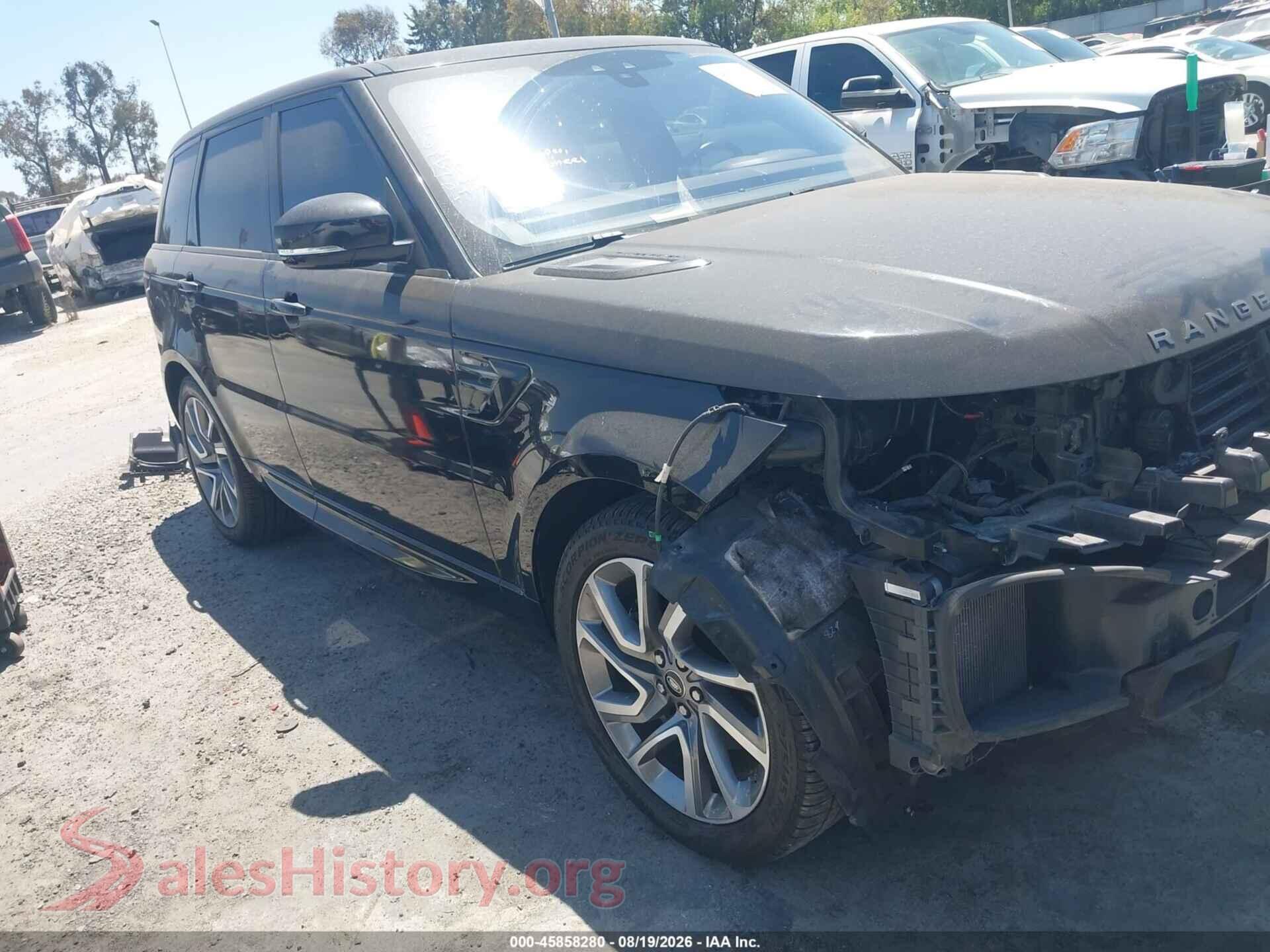 2021 LAND ROVER RANGE ROVER SPORT — VIN SALWR2SU1MA778294