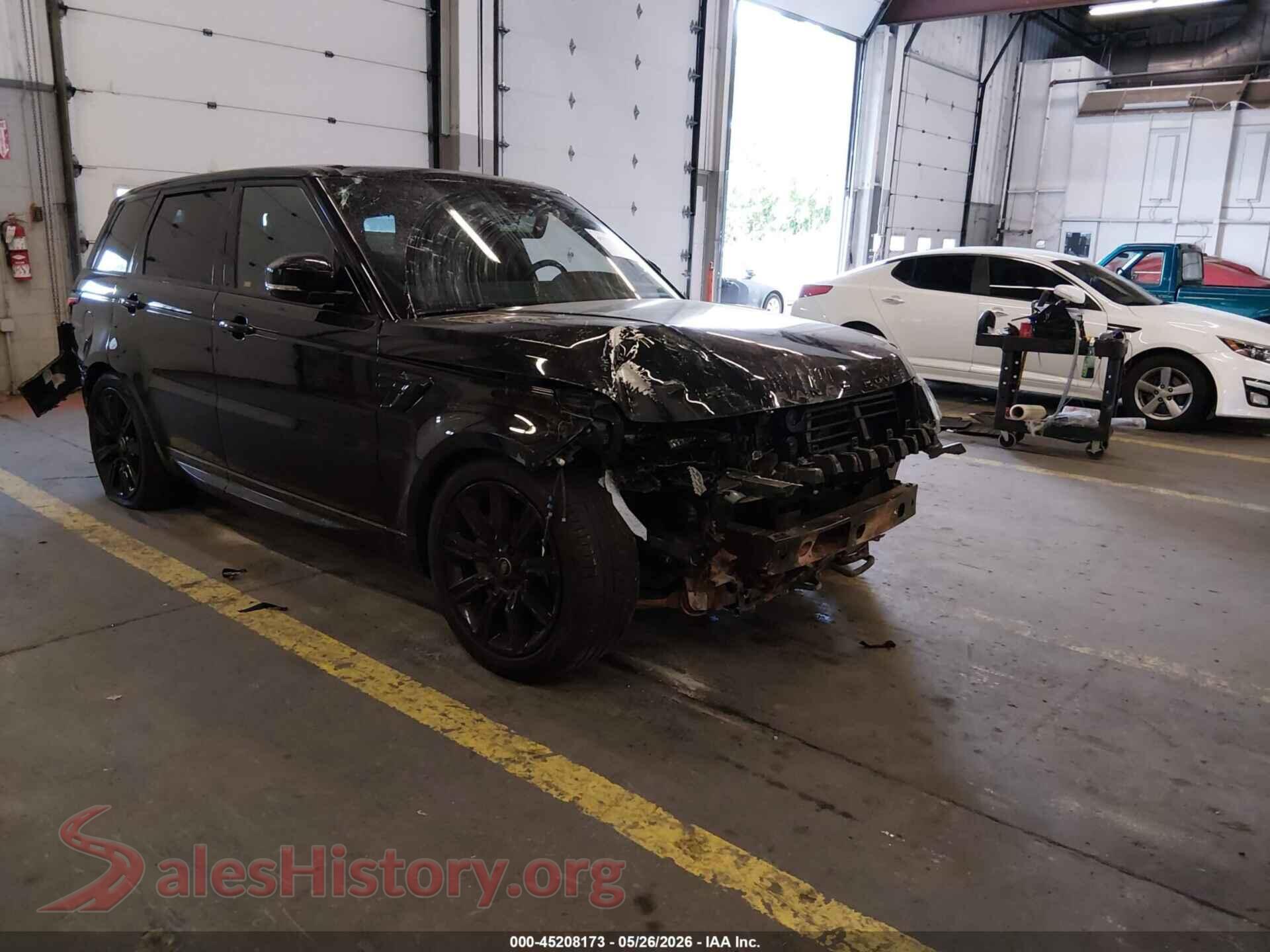 2022 LAND ROVER RANGE ROVER SPORT — VIN SALWR2SU8NA225398