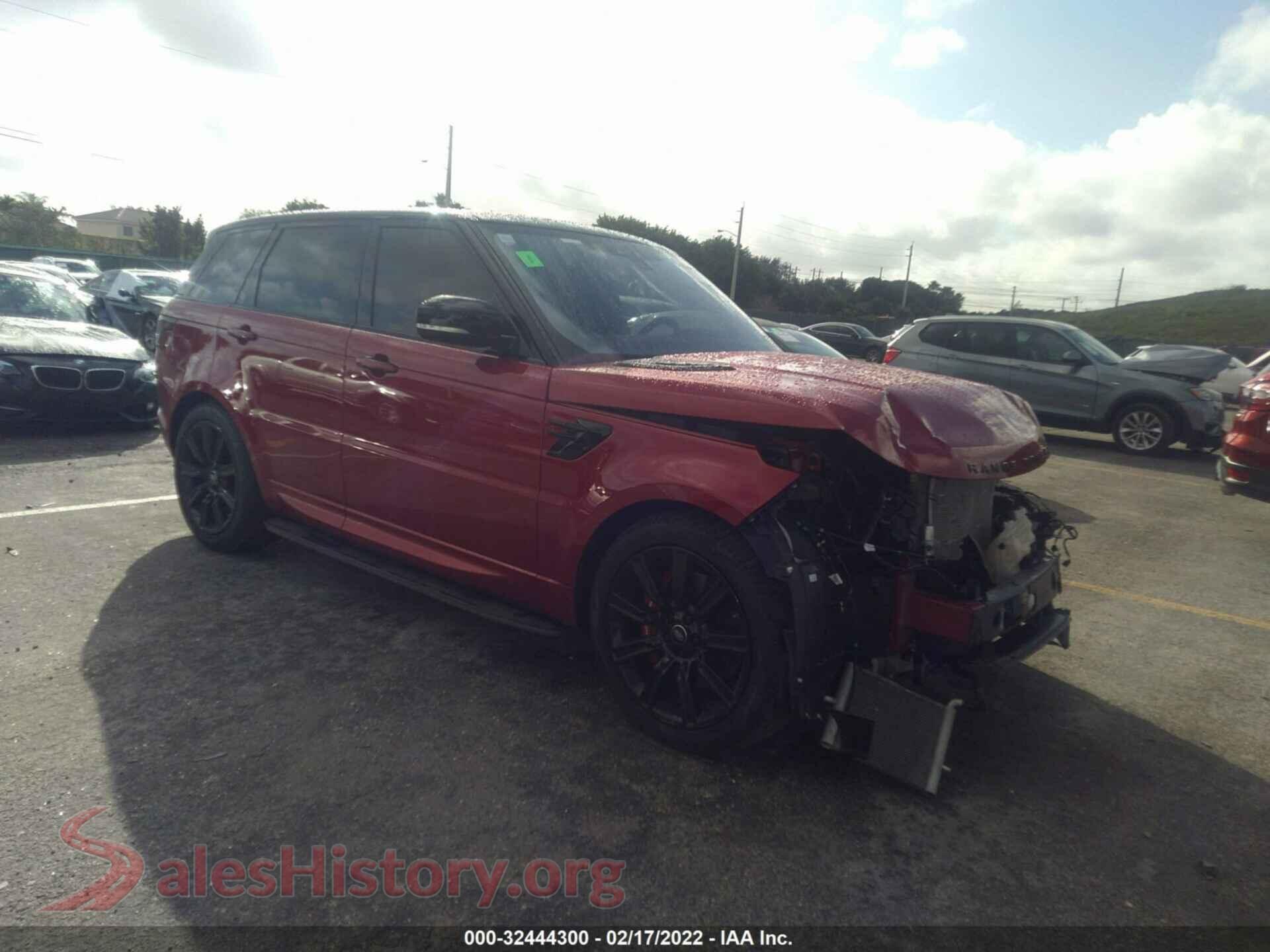 2020 LAND ROVER RANGE ROVER SPORT — VIN SALWS2RU1LA746471