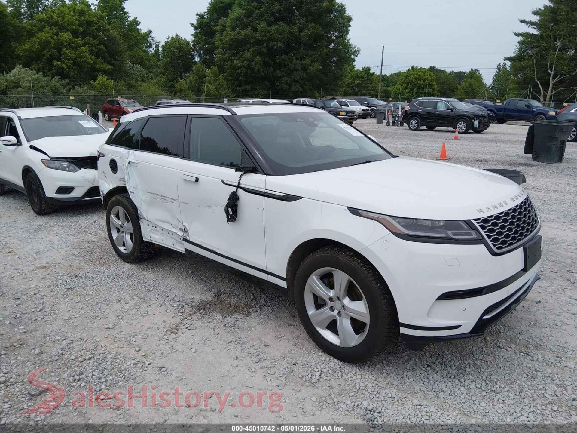 2022 LAND ROVER RANGE ROVER VELAR — VIN SALYJ2EX2NA331531