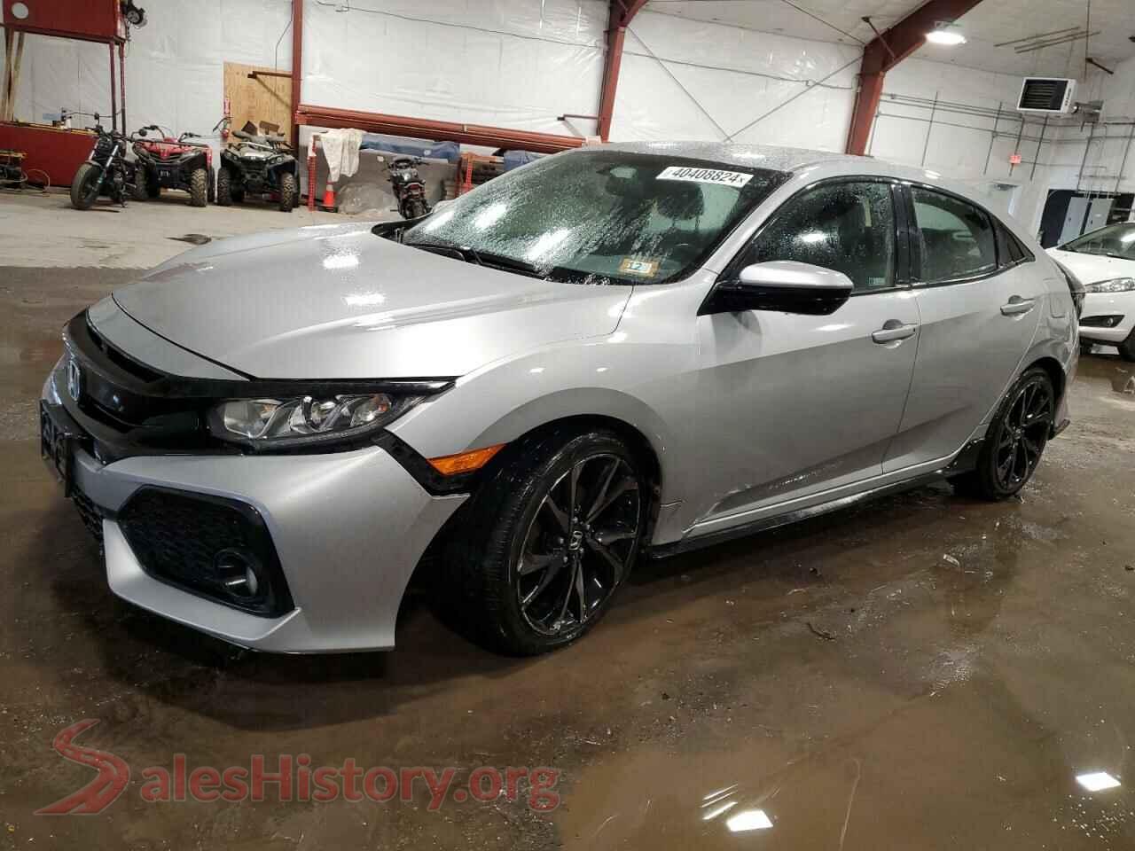 2018 HONDA CIVIC — VIN SHHFK7G44JU213556