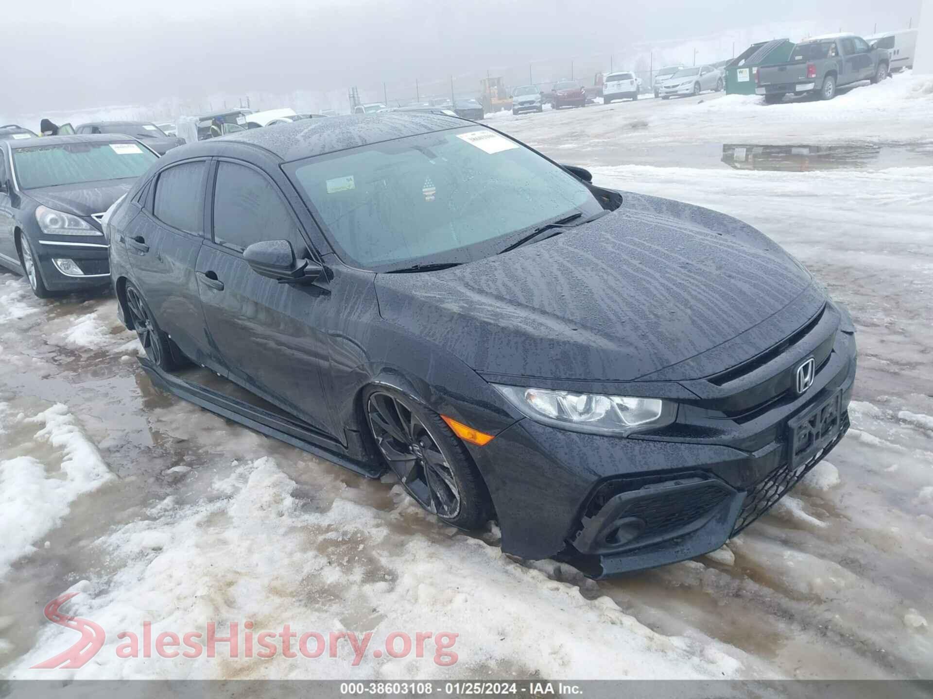 2018 HONDA CIVIC — VIN SHHFK7H44JU217265