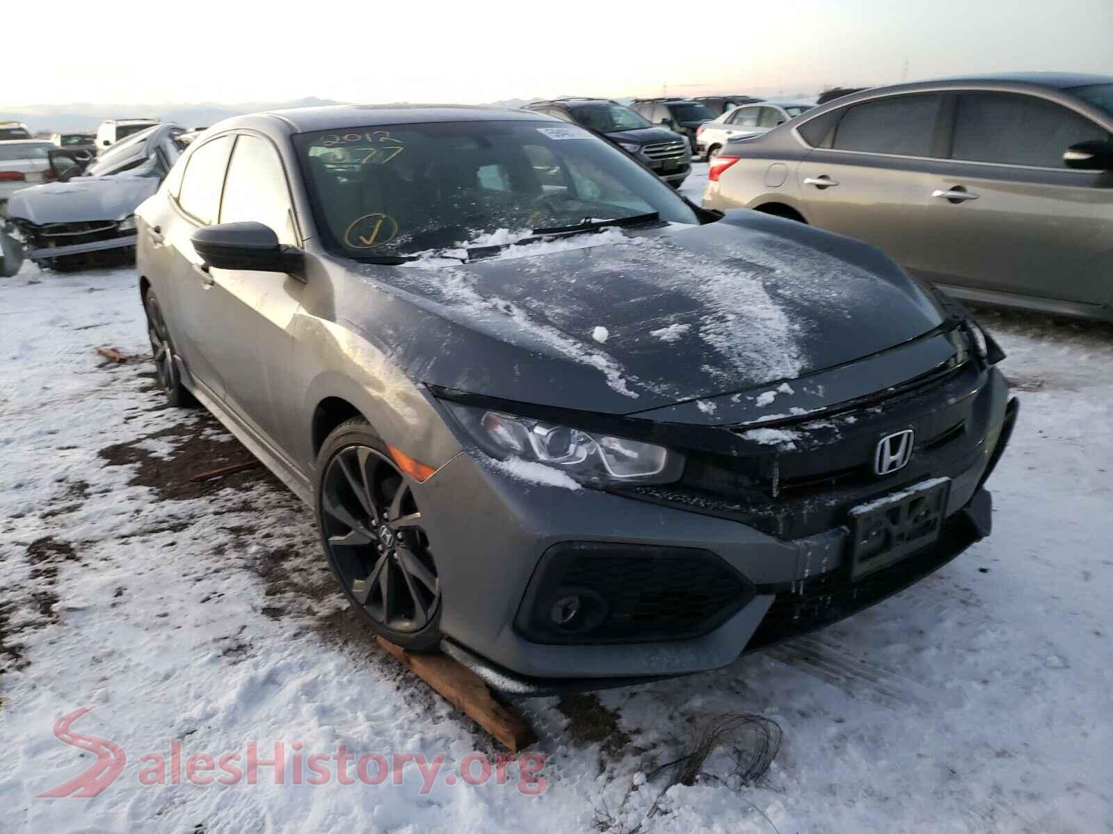 2017 HONDA CIVIC — VIN SHHFK7H48HU210054