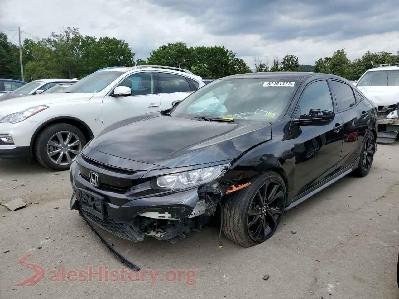2017 HONDA CIVIC — VIN SHHFK7H4XHU411910