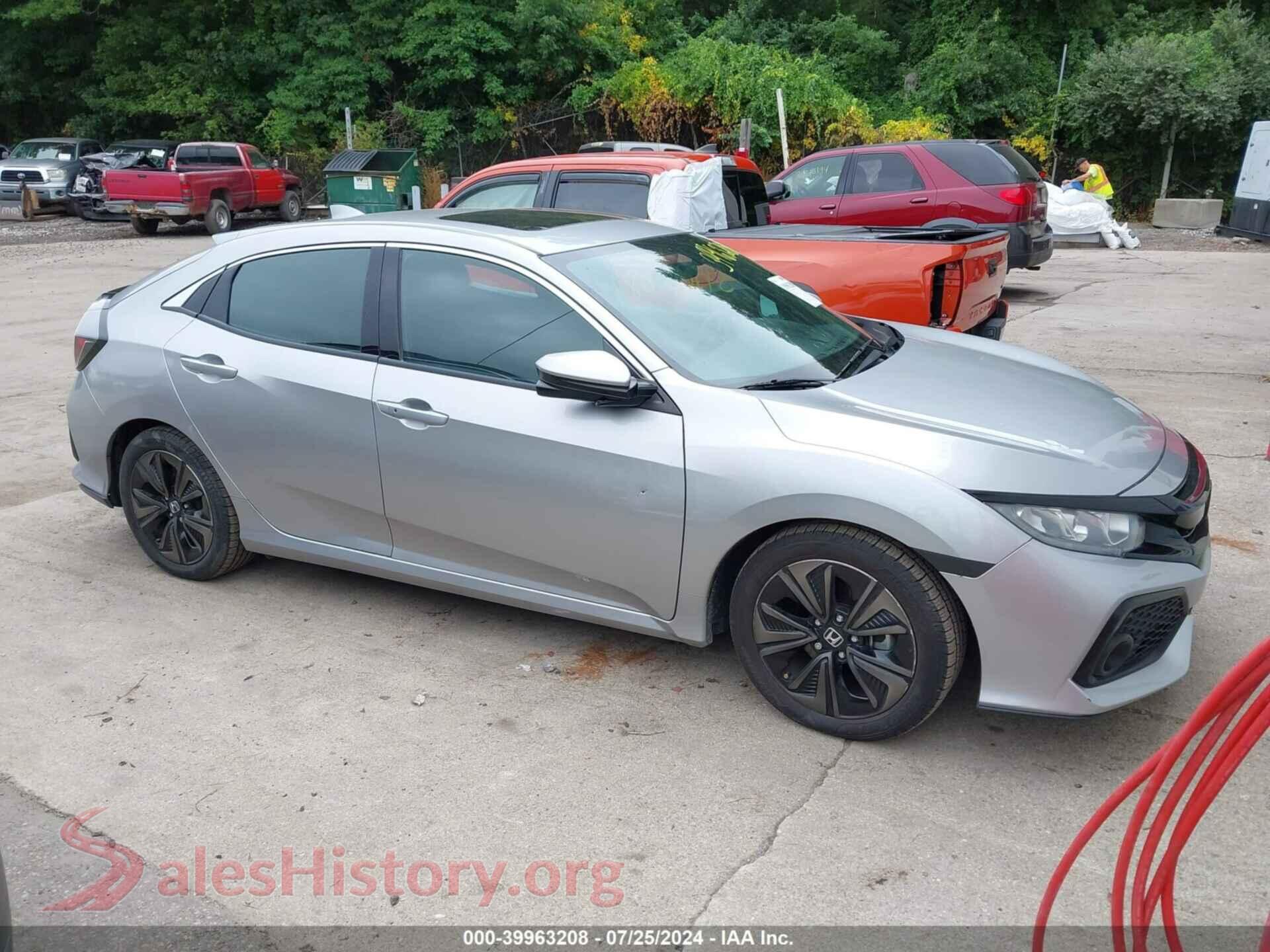 2018 HONDA CIVIC — VIN SHHFK7H58JU429451