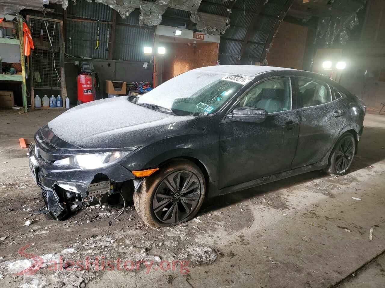 2018 HONDA CIVIC — VIN SHHFK7H5XJU410349