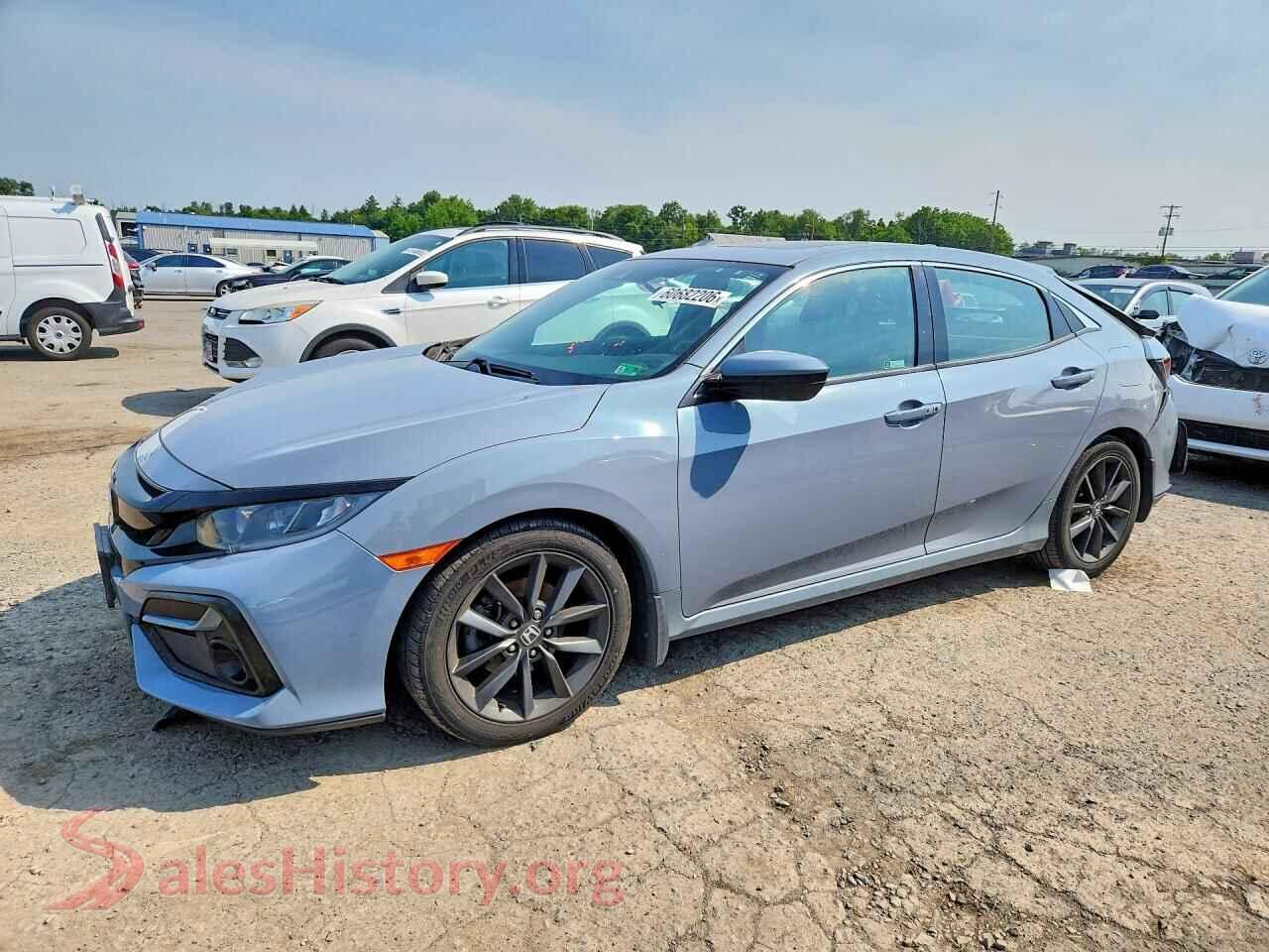 2020 HONDA CIVIC — VIN SHHFK7H6XLU224628