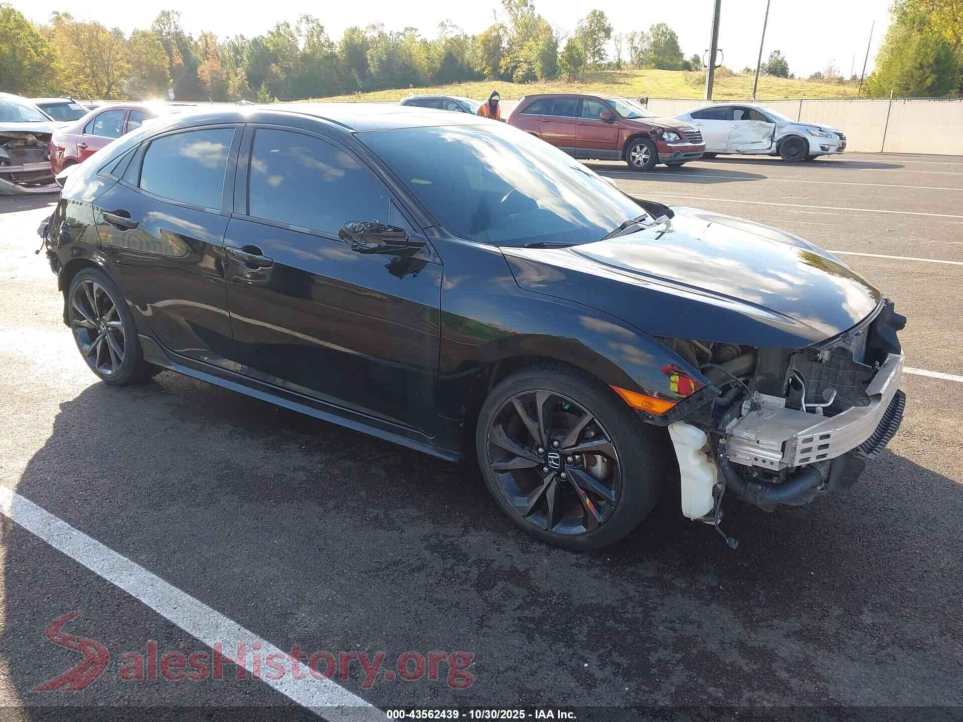 2018 HONDA CIVIC — VIN SHHFK7H93JU203482