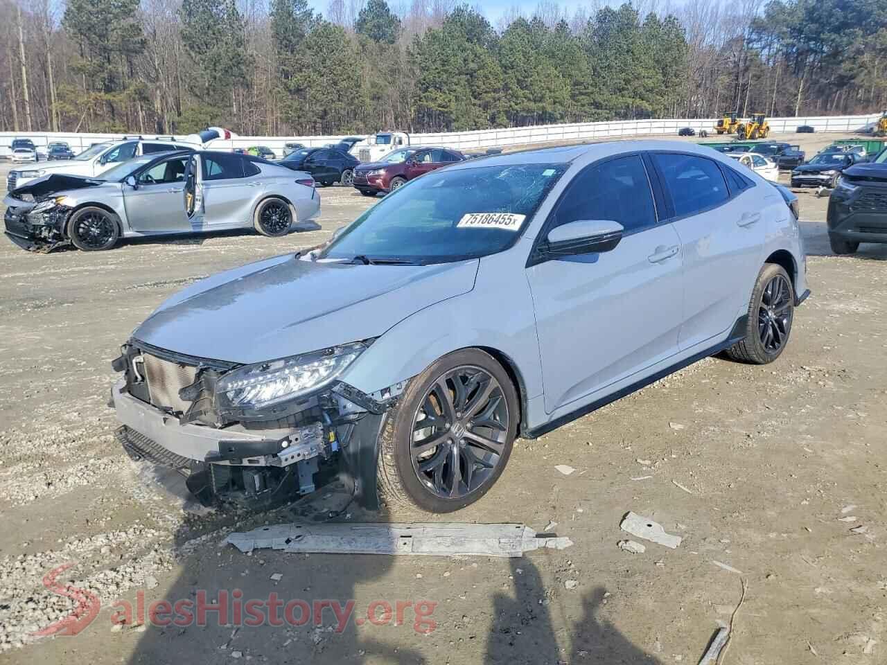 2021 HONDA CIVIC — VIN SHHFK7H96MU206882