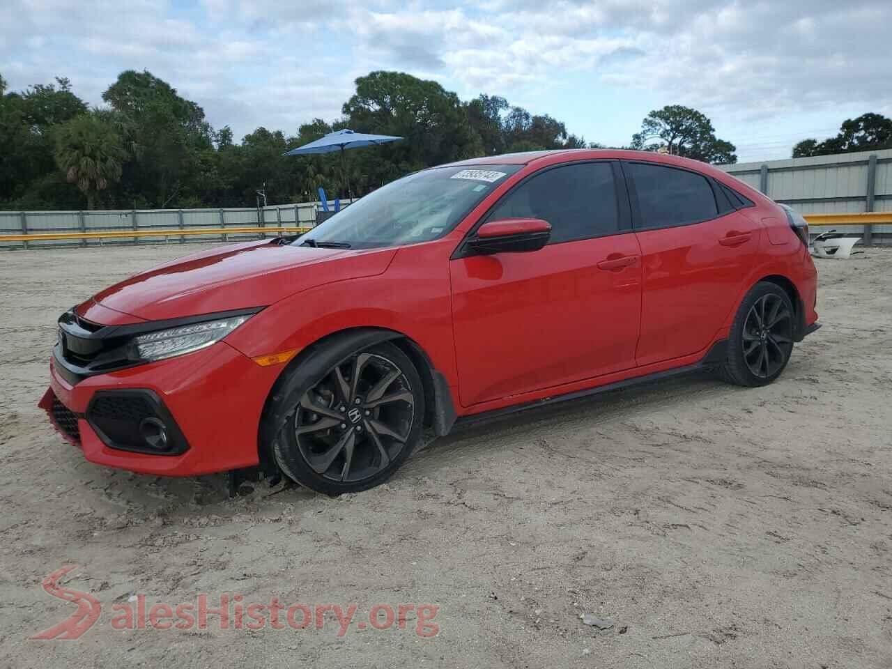 2019 HONDA CIVIC — VIN SHHFK7H9XKU226386
