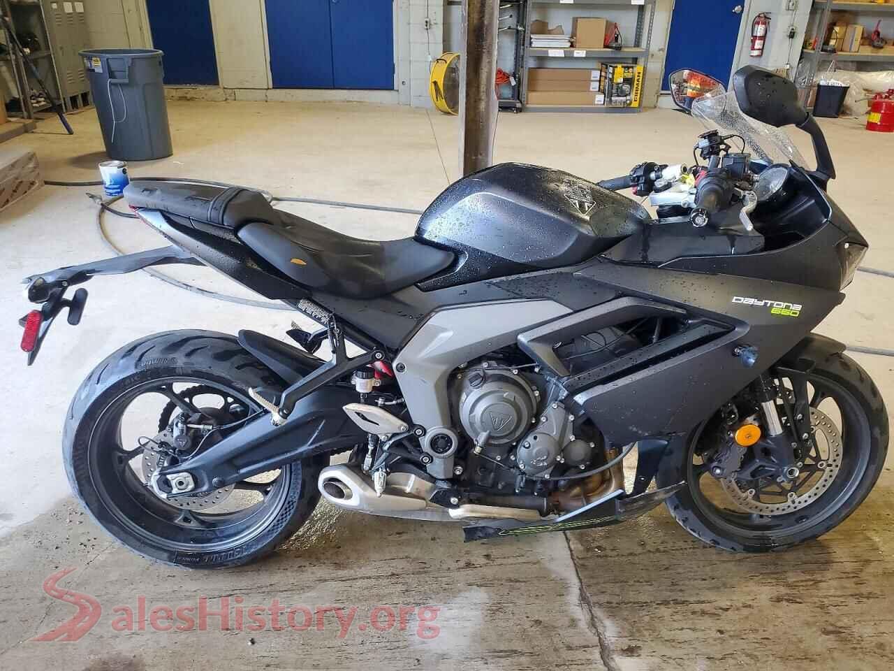 2025 TRIUMPH MOTORCYCLE DAYTONA — VIN SMTL23UF6STBU7971
