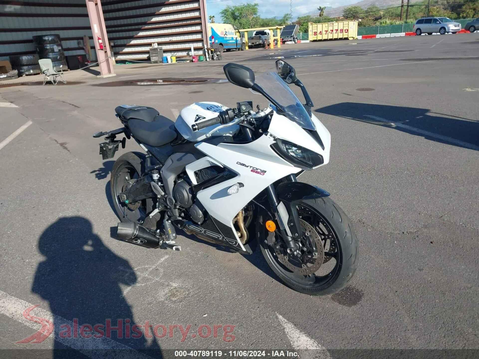 2025 TRIUMPH MOTORCYCLE DAYTONA — VIN SMTL23UF6STBU9106