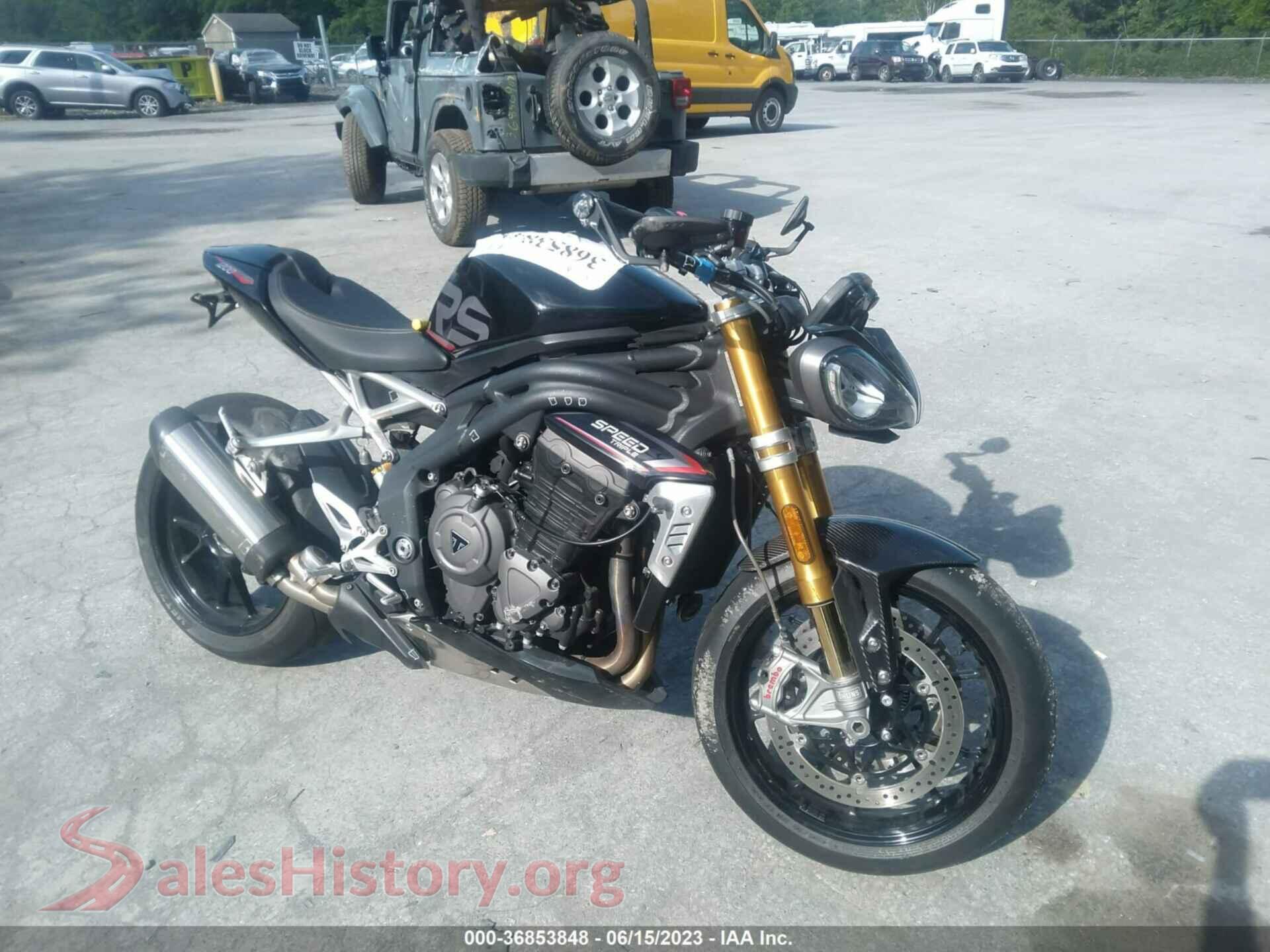 2022 TRIUMPH MOTORCYCLE SPEED TRIPLE — VIN SMTP01ST4NTAY7973