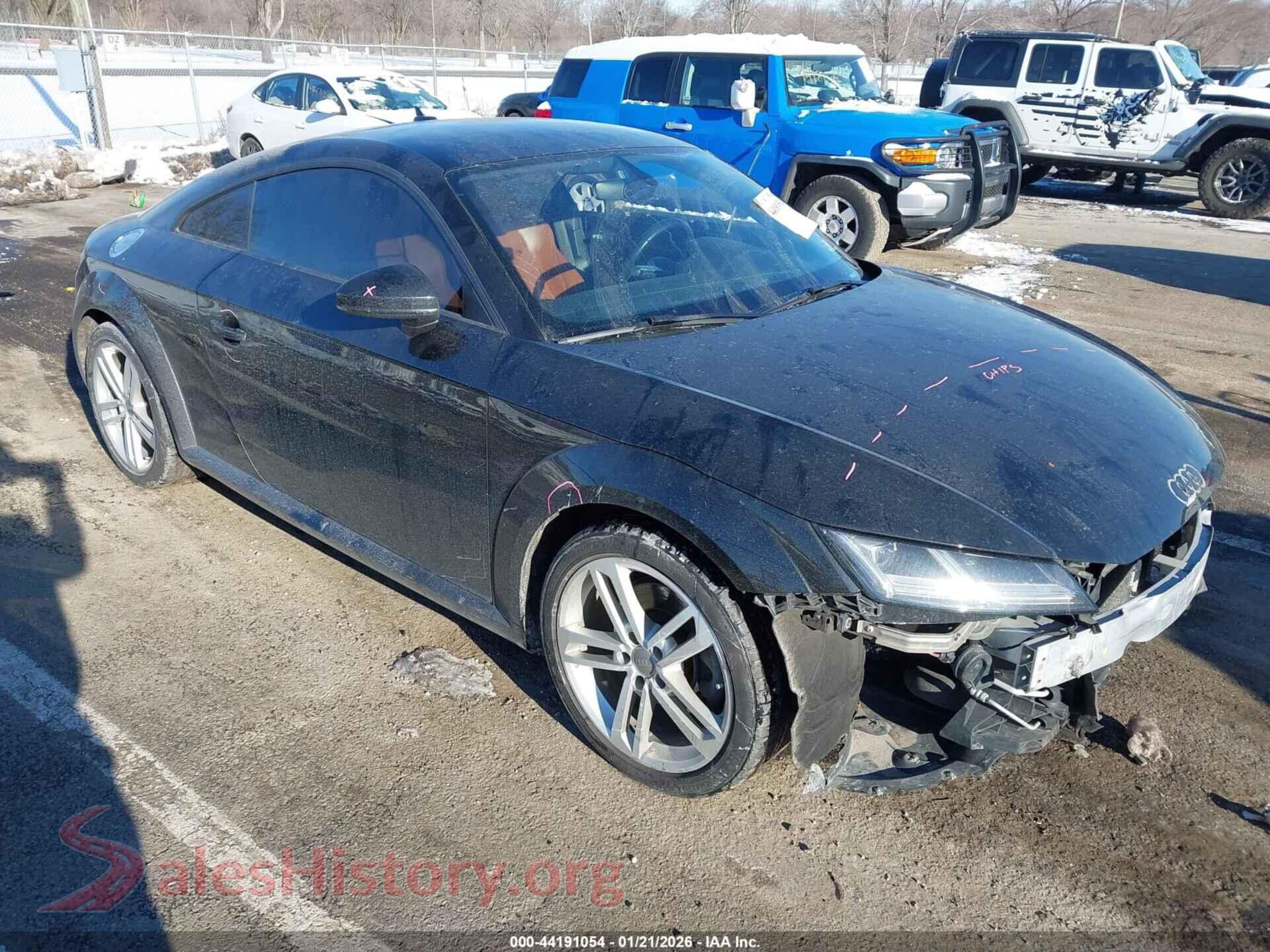 2017 AUDI TT — VIN TRUC5AFV4H1011151