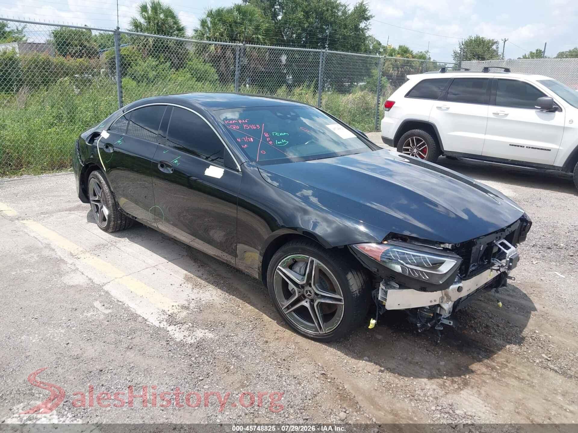 2023 MERCEDES-BENZ CLS 450 COUPE — VIN W1K2J5KB7PA119725