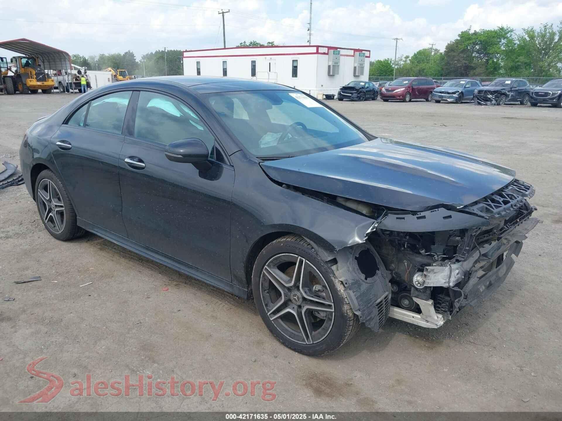 2021 MERCEDES-BENZ CLA 250 — VIN W1K5J4GB4MN175240