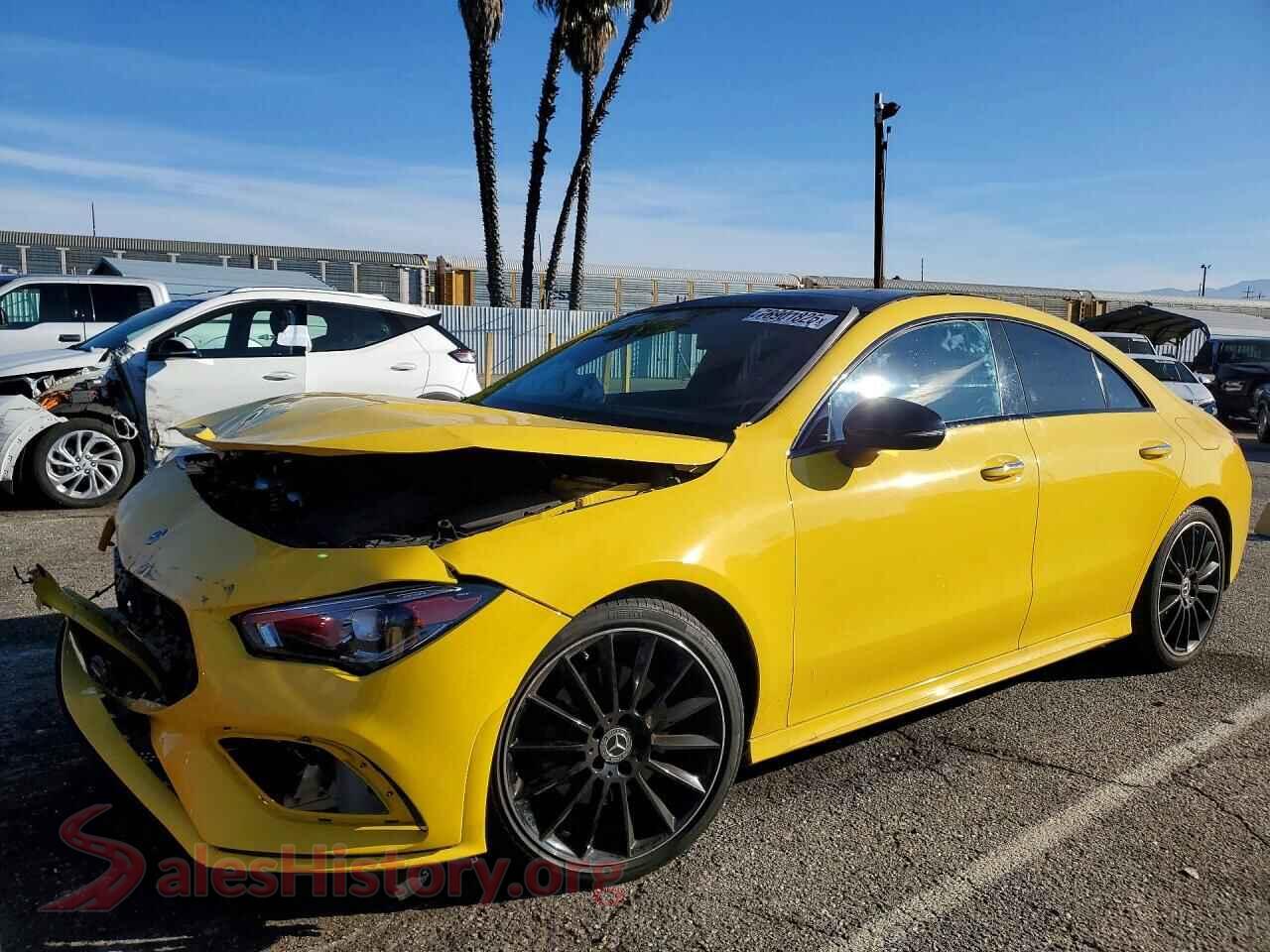 2022 MERCEDES-BENZ CLA-CLASS — VIN W1K5J4GB9NN319348