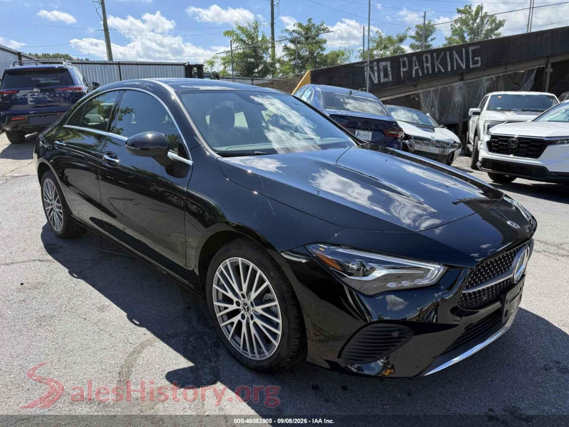 2026 MERCEDES-BENZ CLA 250 COUPE — VIN W1K5J4HB2TN596323