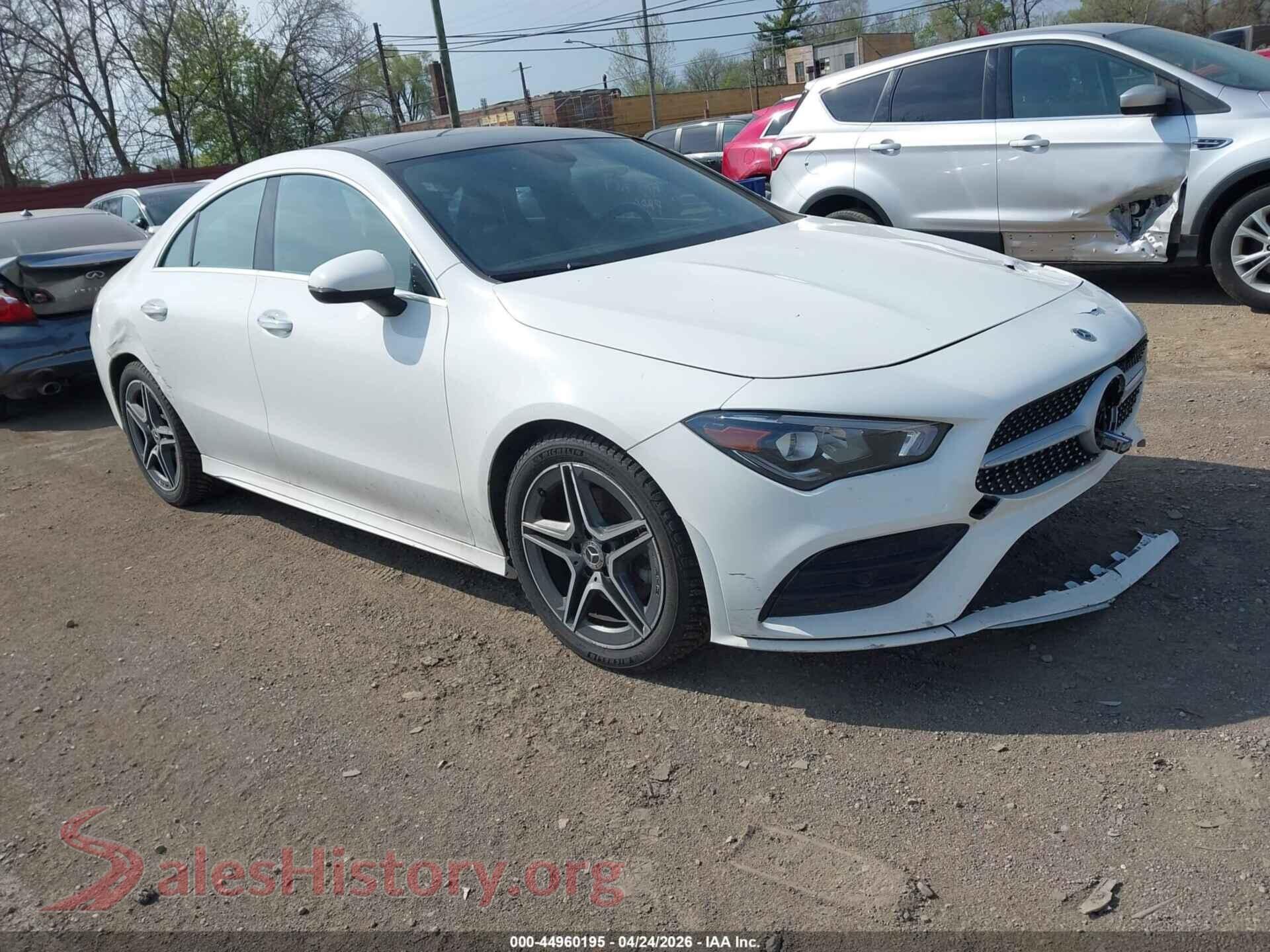 2023 MERCEDES-BENZ CLA 250 COUPE — VIN W1K5J4HBXPN336693